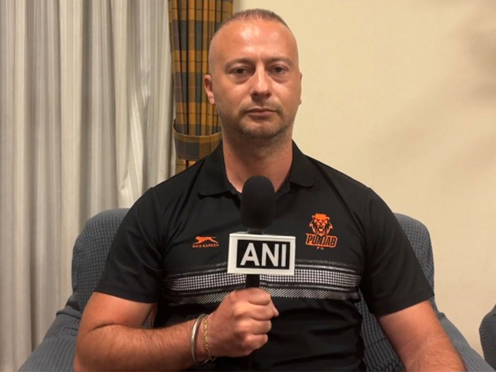 Punjab FC technical director Giuseppe Cristaldi. (Photo: ANI) Punjab FC technical director Giuseppe Cristaldi. (Photo: ANI)