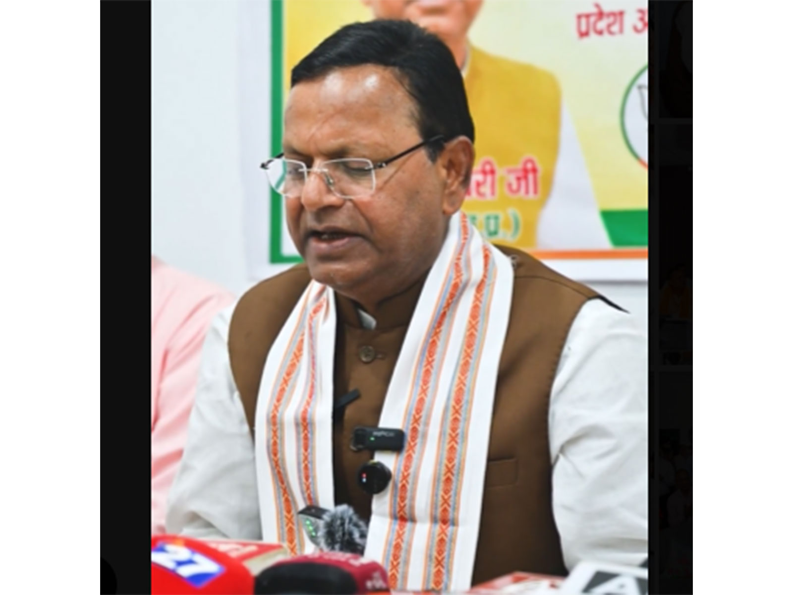Uttar Pradesh BJP State President Pankaj Chaudhary  (Photo/@mppchaudhary)