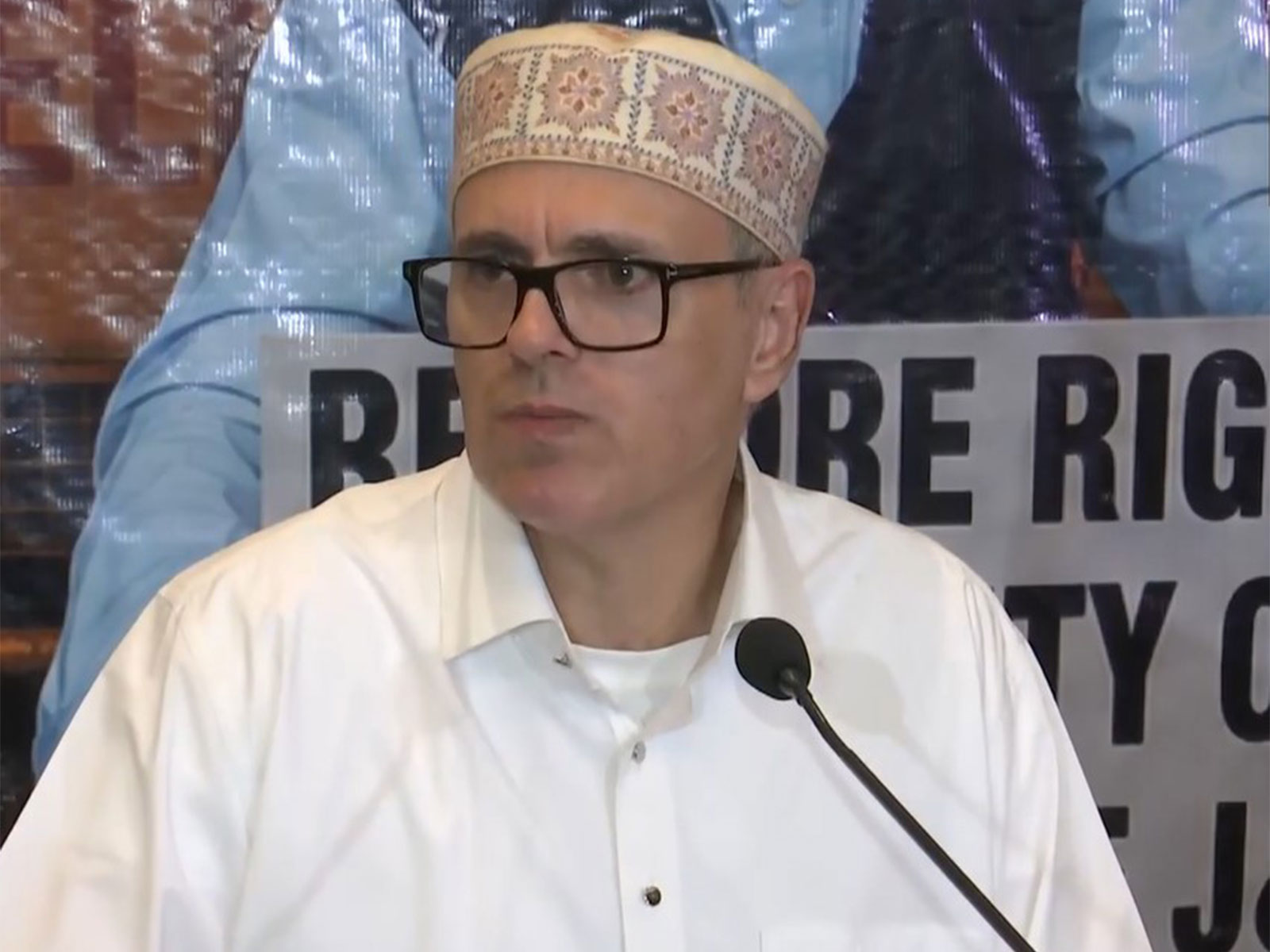 Jammu and Kashmir CM Omar Abdullah (File Photo/ANI)