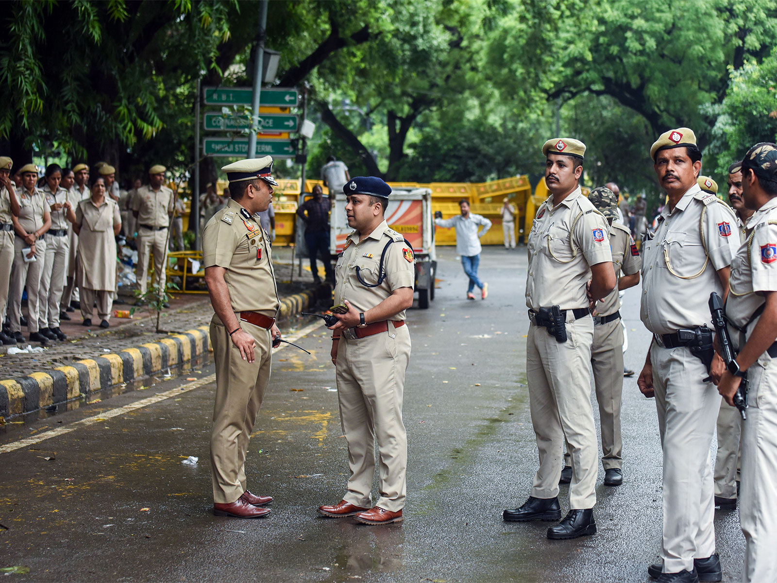 Heightened security at Jantar Mantar (File Photo/ANI)