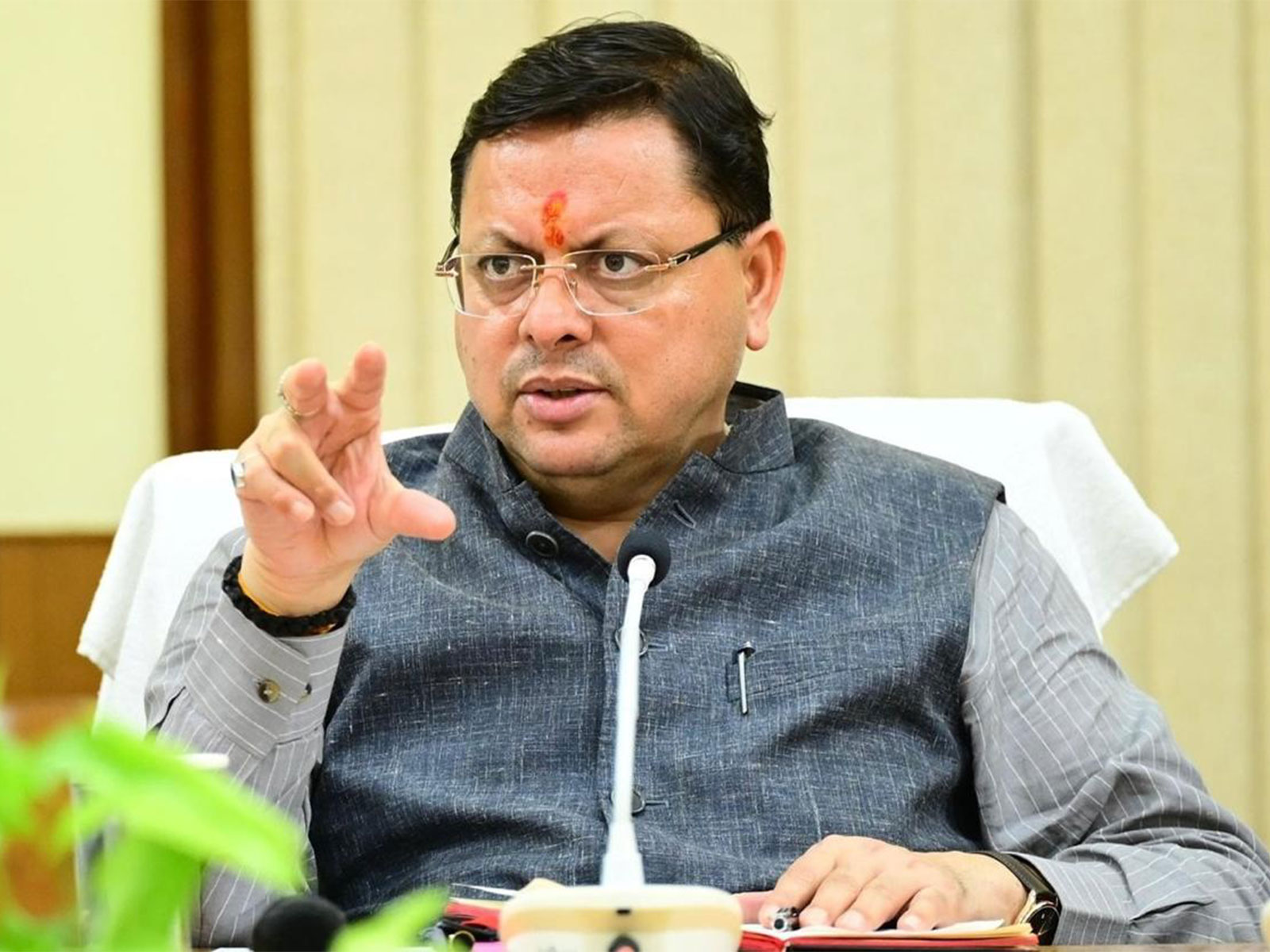 Uttarakhand CM Pushkar Singh Dhami (File Photo/ANI) Uttarakhand CM Pushkar Singh Dhami (File Photo/ANI)