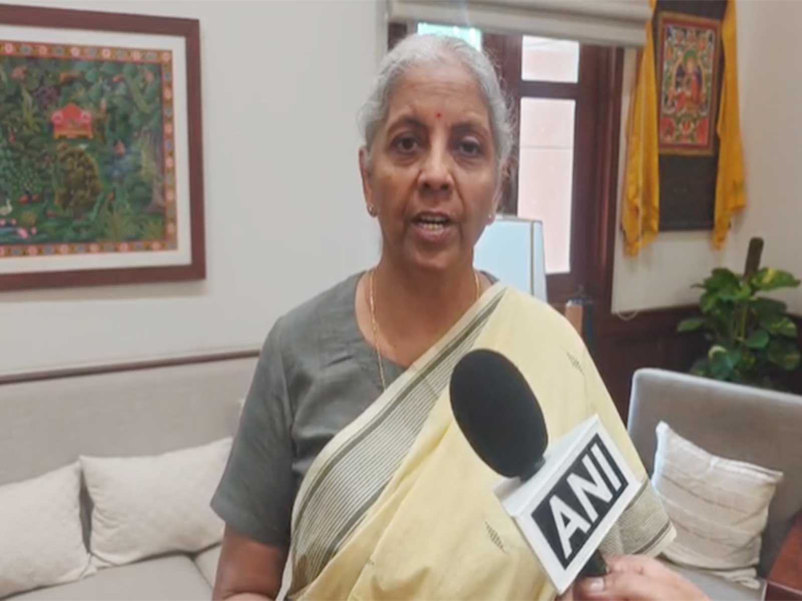 Union Finance Minister Nirmala Sitharaman (Photo/ANI) Union Finance Minister Nirmala Sitharaman (Photo/ANI)