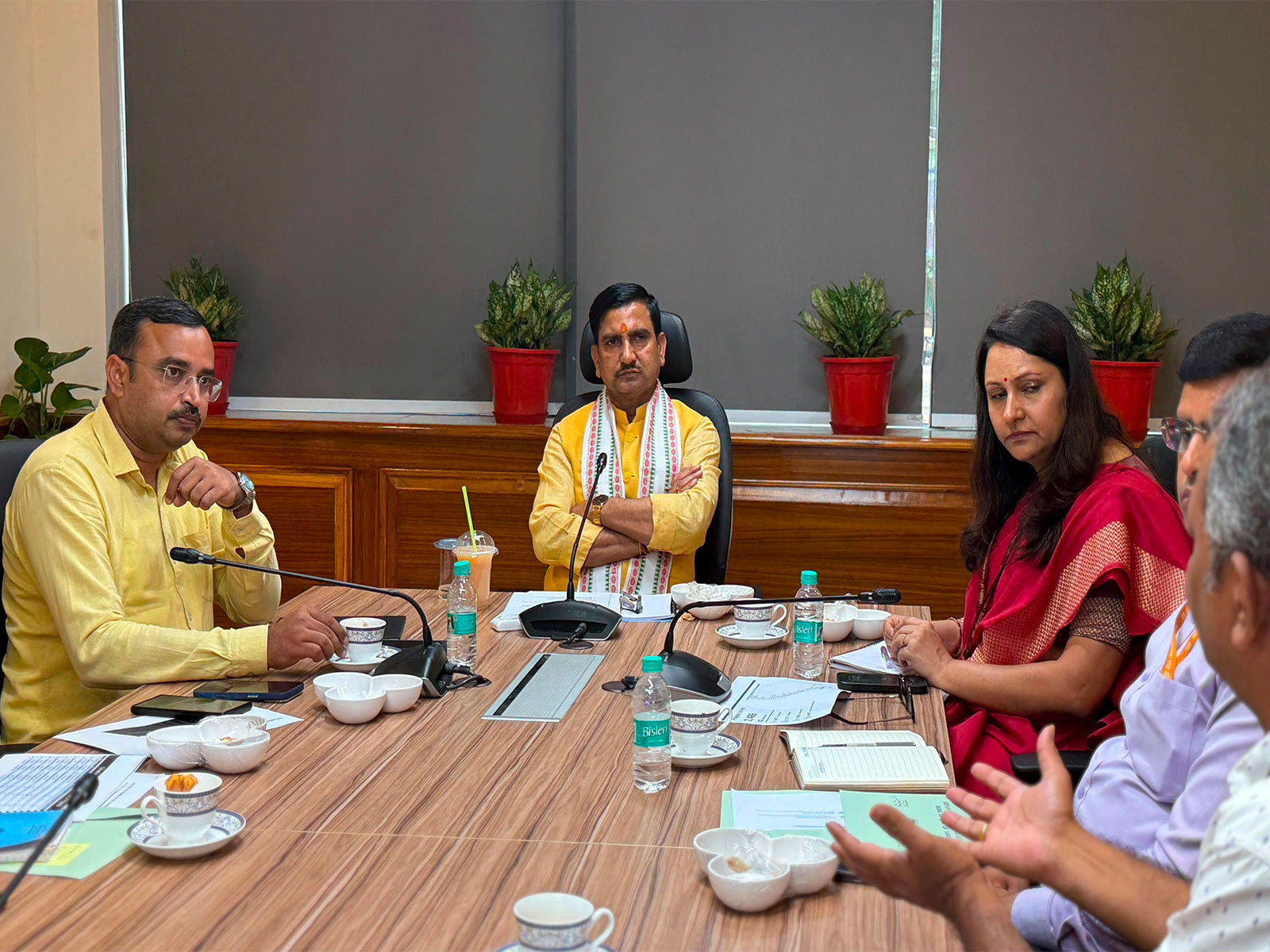 Minister of State for Housing and Urban Affairs Tokhan Sahu (Photo/ANI)