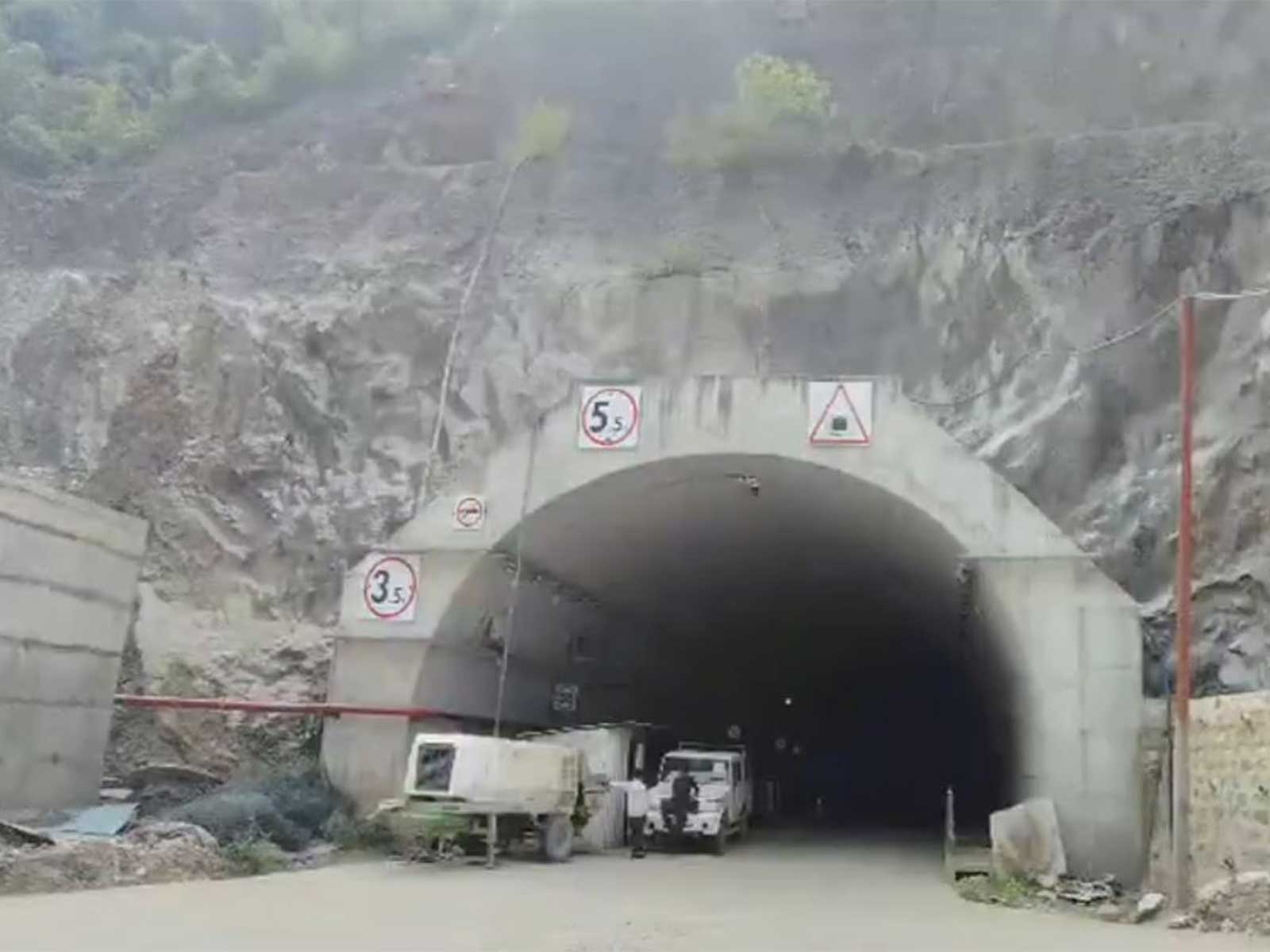 Under-construction motor bridge and tunnel project in Rudraprayag (Photo/ANI)