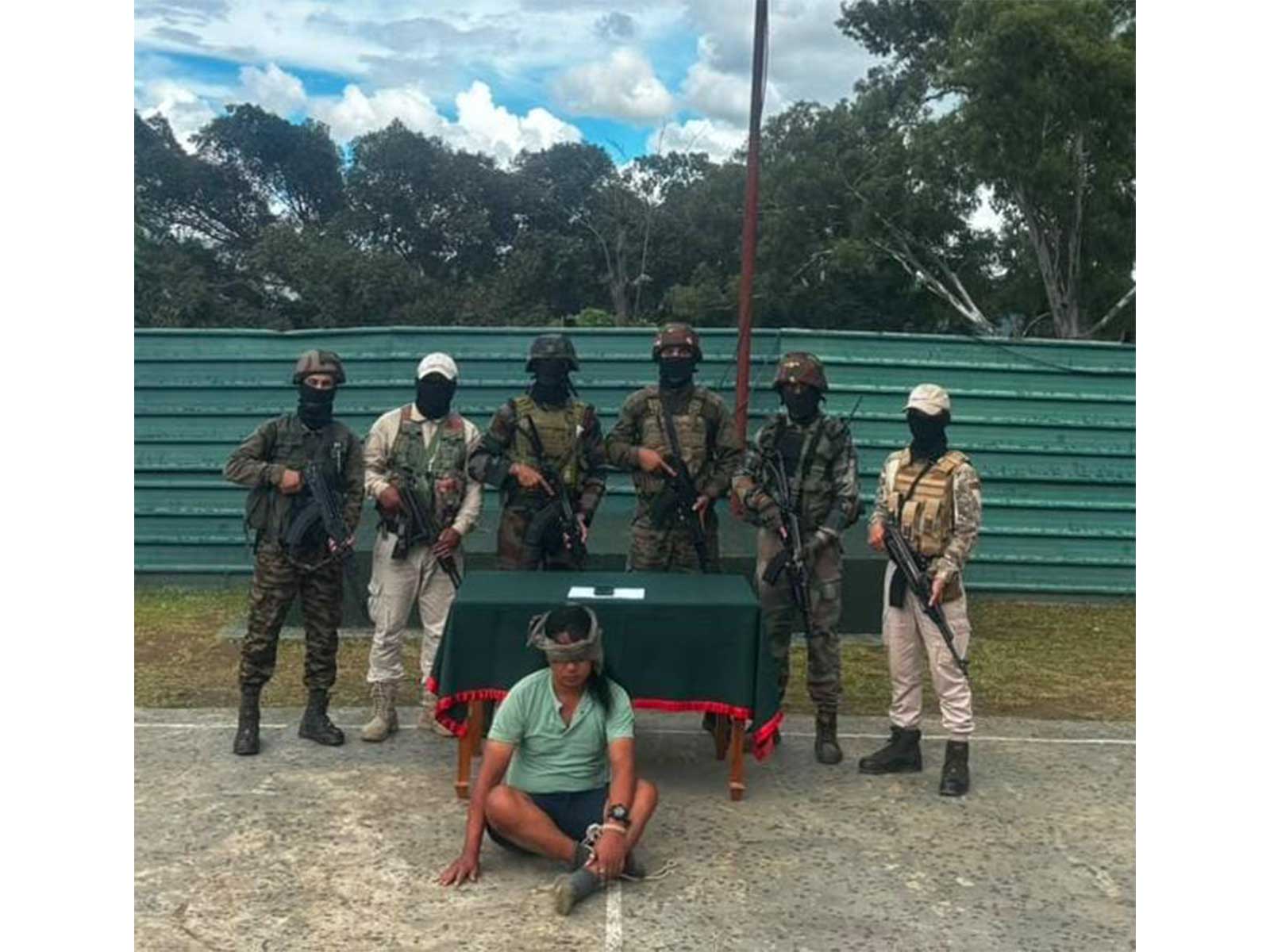 UKNA cadre apprehended by security forces in Manipur (Photo: Release)
