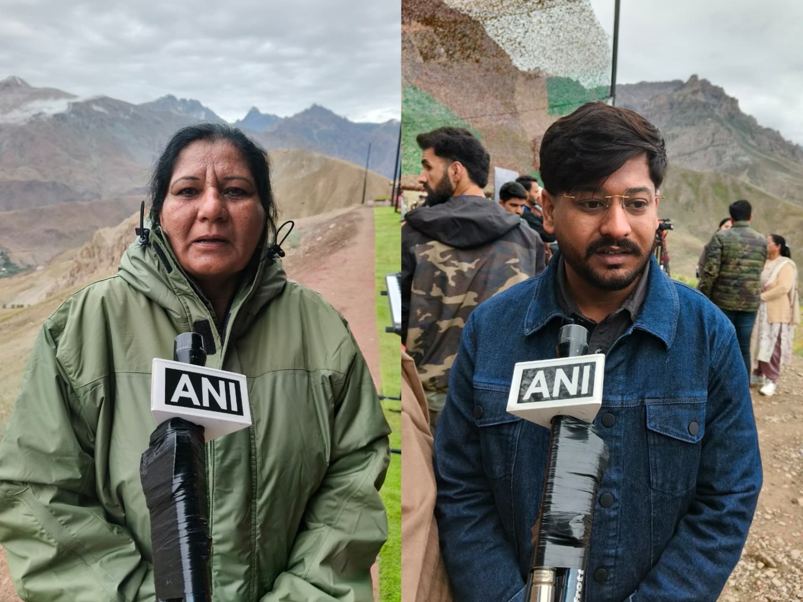 Family members of Kargil war heroes (Photo/ANI)