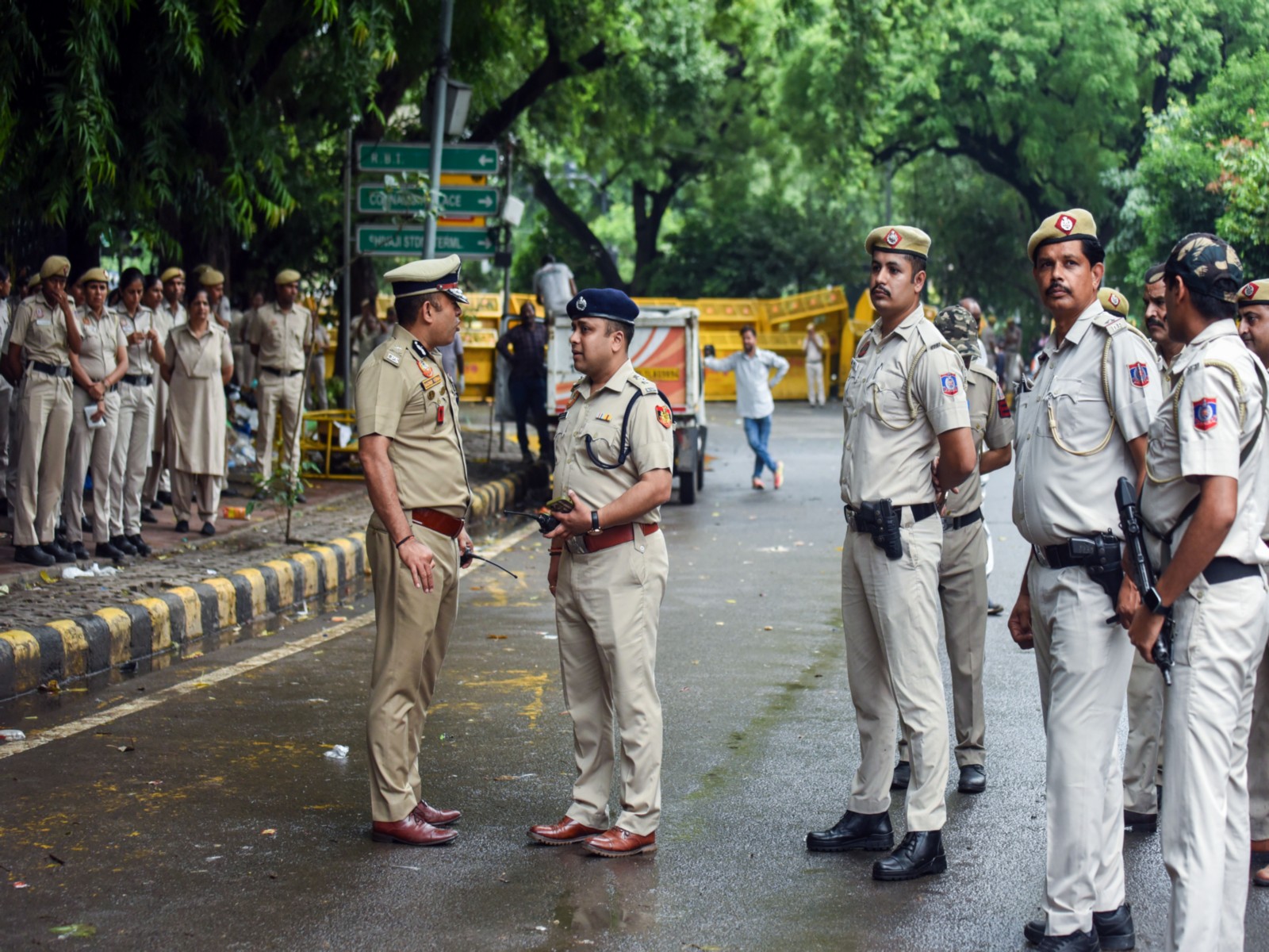 Visuals of Delhi Police at Jantar Mantar During Student Protests (File Photo/ANI) Visuals of Delhi Police at Jantar Mantar During Student Protests (File Photo/ANI)