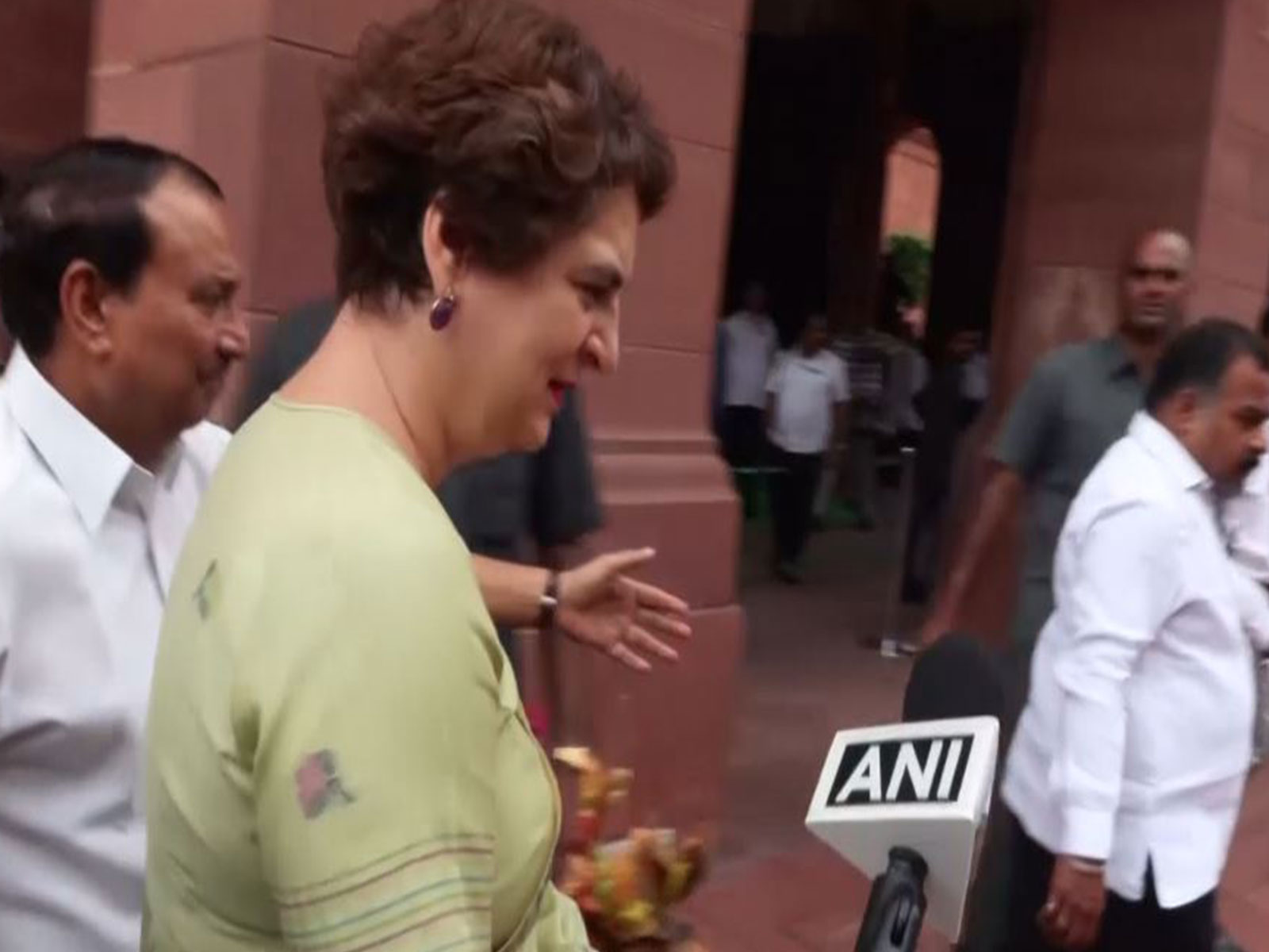 Congress MP Priyanka Gandhi Vadra (Photo/ANI) Congress MP Priyanka Gandhi Vadra (Photo/ANI)