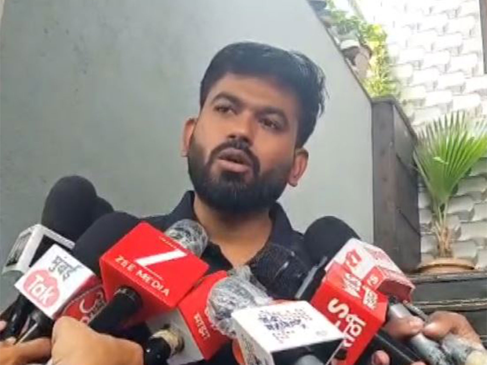 Abhijeet Dipke, founder of the 'Cockroach Janata Party' (Photo/ANI)
