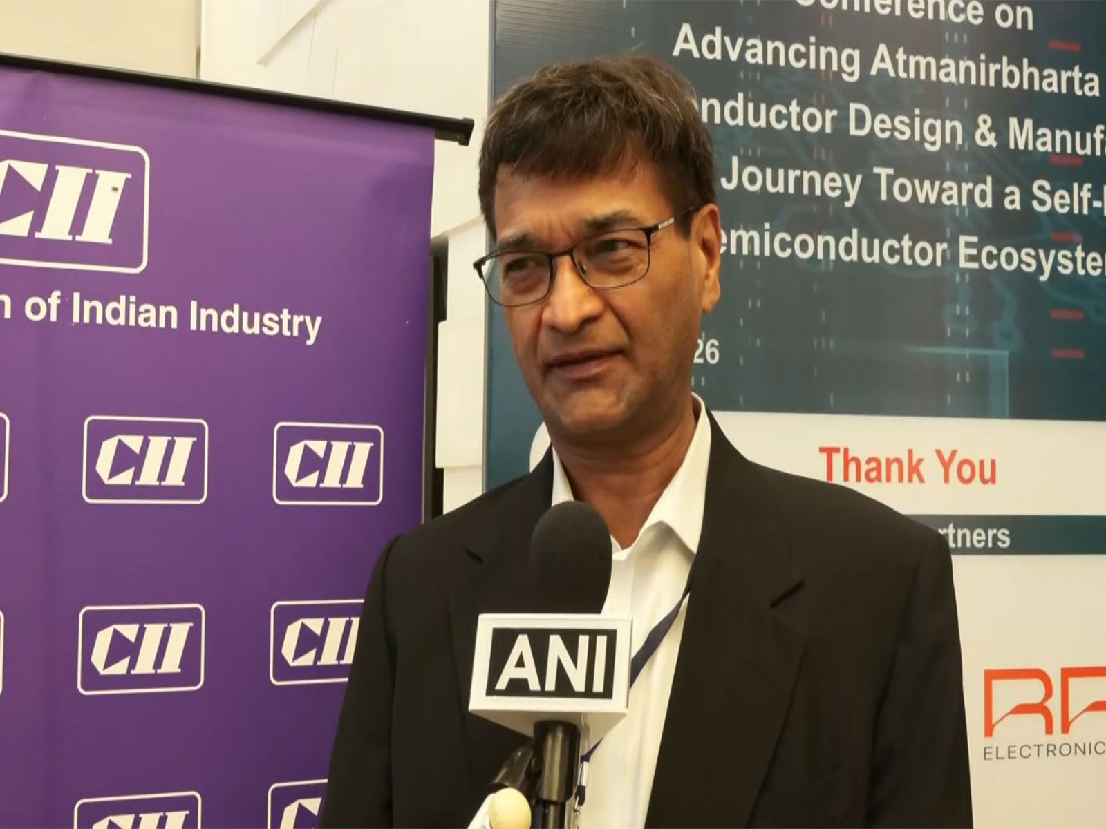L&T Semiconductor Technologies Chief Executive Sandeep Kumar (Photo/ANI)