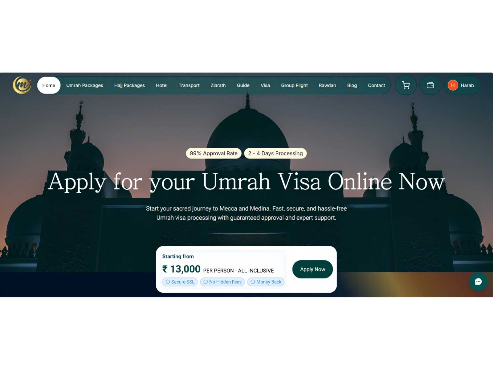 Saudi Arabia's New 1-Year Multiple-Entry Umrah Visa Explained: How Indian Pilgrims Can Apply for an Umrah Visa Online — with Marhaba Haji