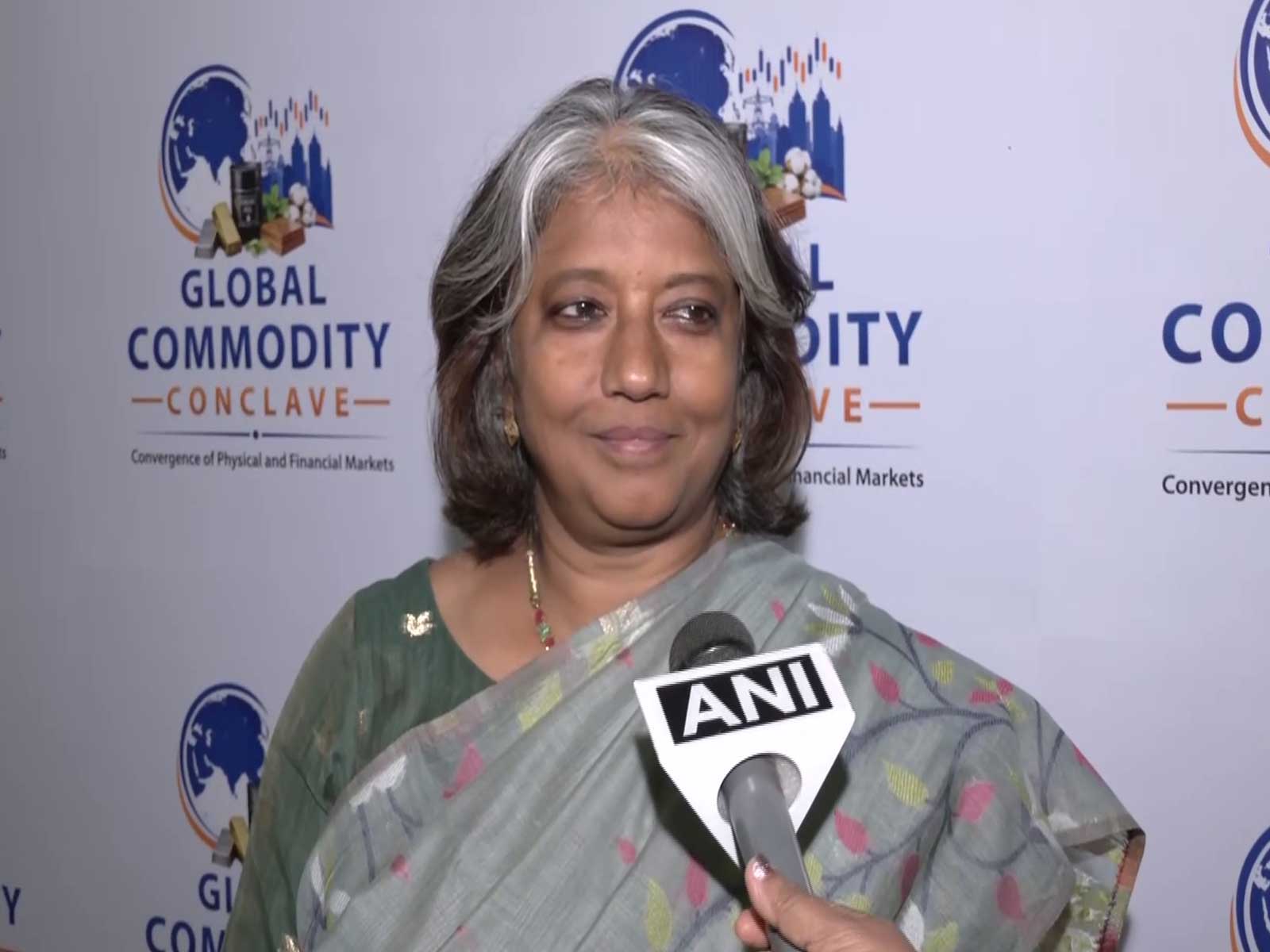 MCX Managing Director and CEO Praveena Rai (Photo/ANI) MCX Managing Director and CEO Praveena Rai (Photo/ANI)