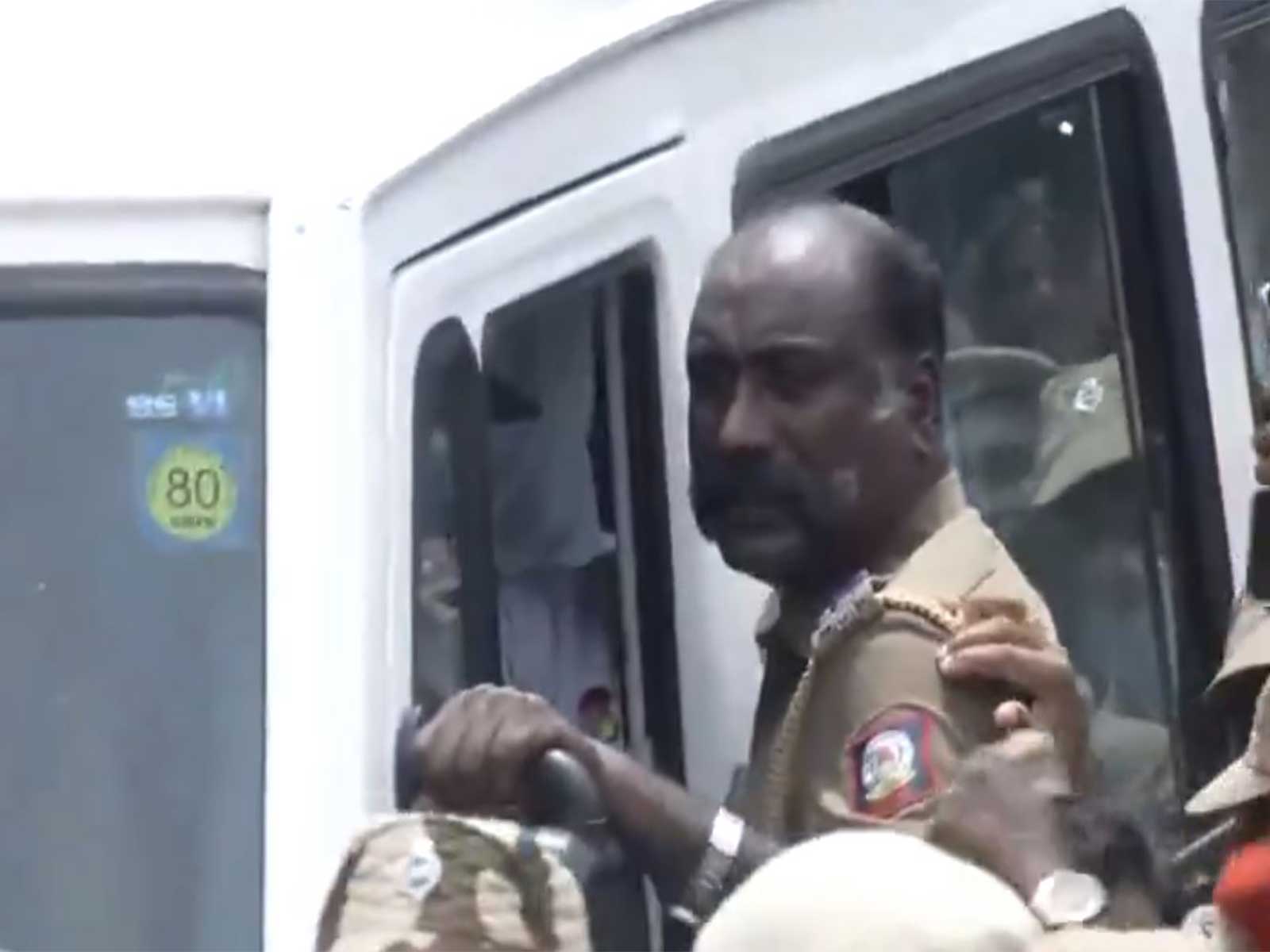 DMK leader Udhayanidhi Stalin detained by Police (Photo/ANI) DMK leader Udhayanidhi Stalin detained by Police (Photo/ANI)