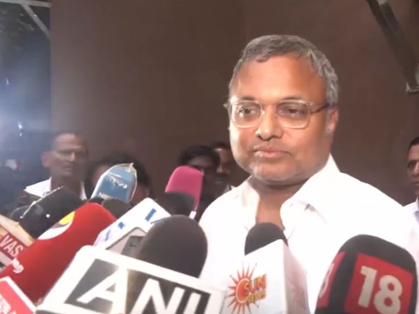 Congress MP Karti Chidambaram (Photo/ANI) Congress MP Karti Chidambaram (Photo/ANI)