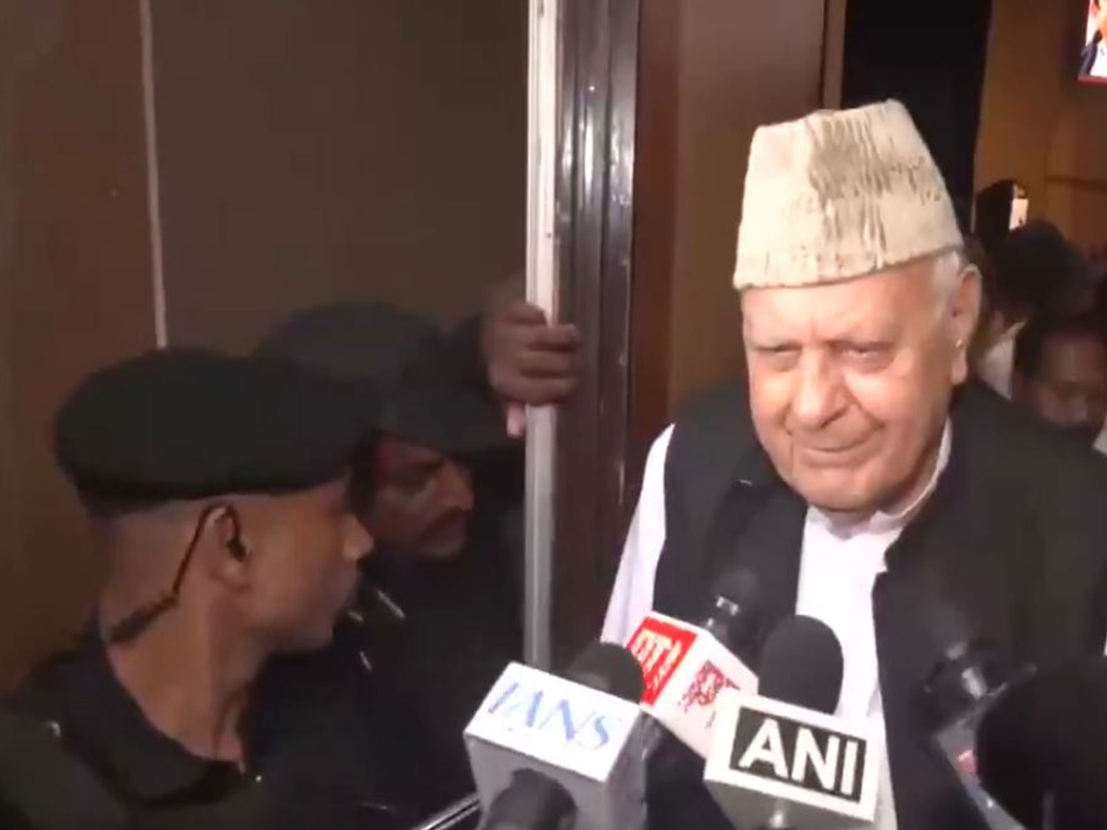 National Conference president Farooq Abdullah (Photo/ANI) National Conference president Farooq Abdullah (Photo/ANI)
