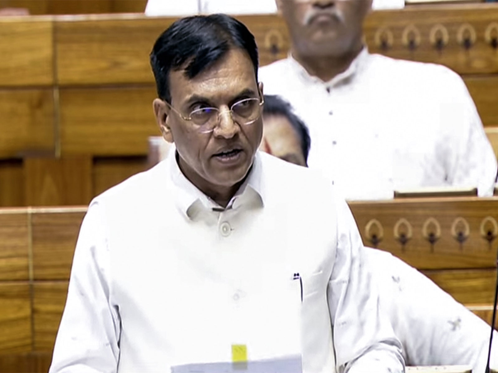 Union Minister of Labour and Employment, Mansukh Mandaviya (Photo: Sansad TV) Union Minister of Labour and Employment, Mansukh Mandaviya (Photo: Sansad TV)