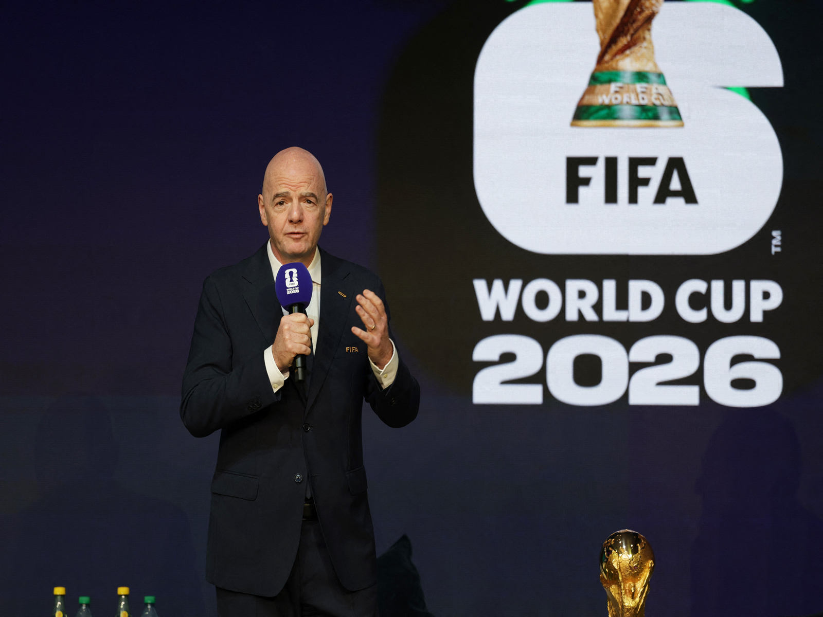 FIFA president Gianni Infantino. (Photo: Reuters) FIFA president Gianni Infantino. (Photo: Reuters)