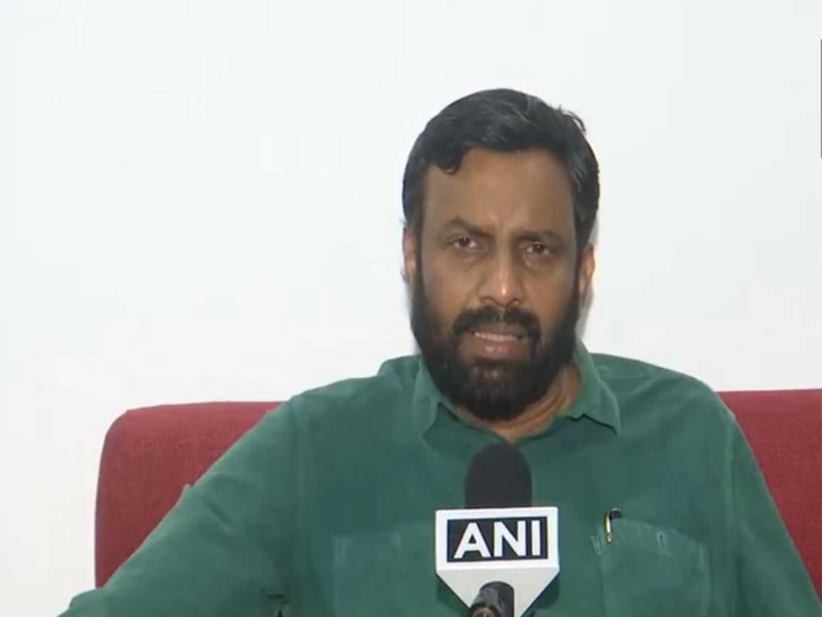 CPI MP P Sandosh Kumar (Photo/ANI)