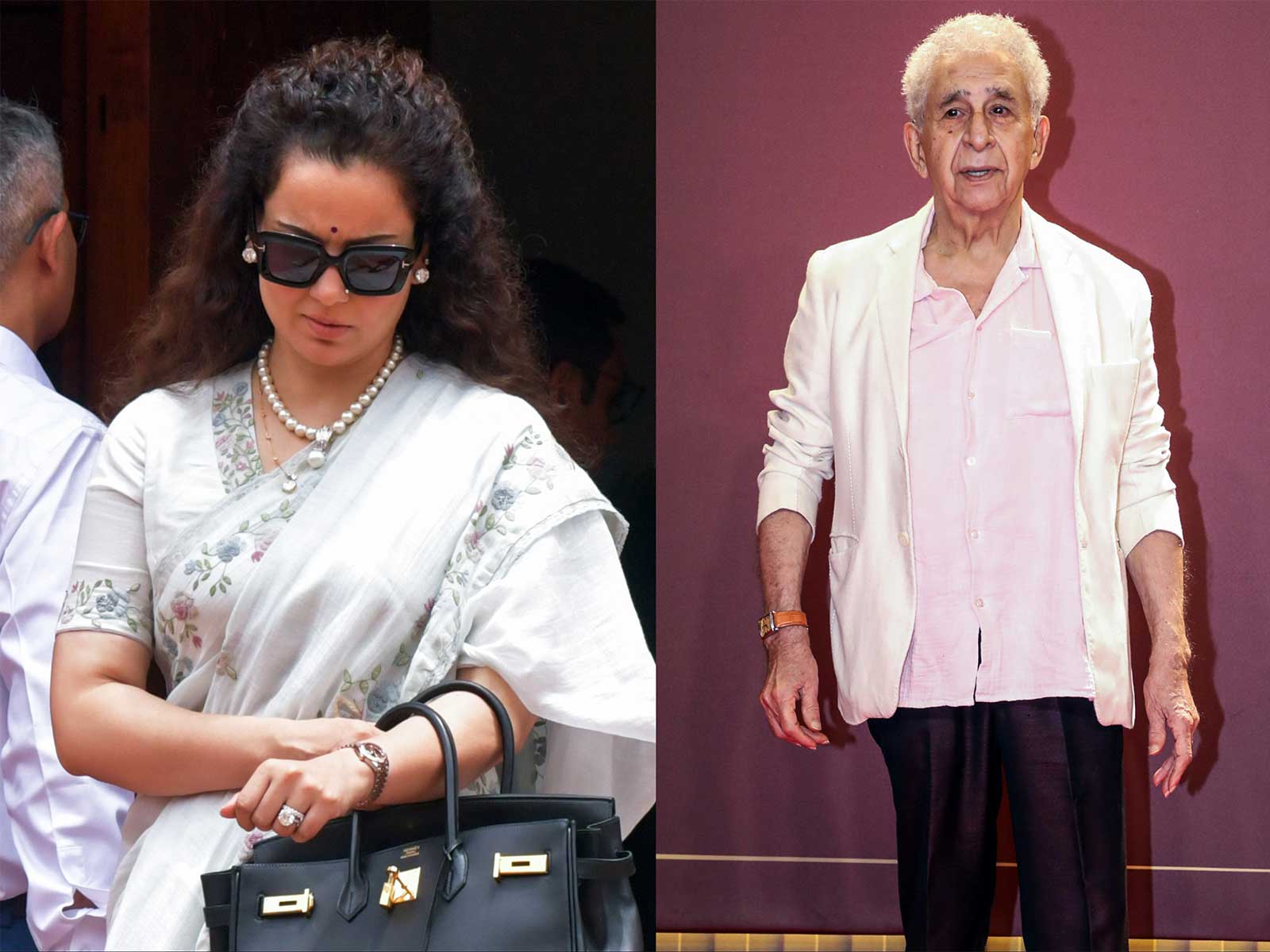 Kangana Ranaut, Naseeruddin Shah (Photo/ANI) Kangana Ranaut, Naseeruddin Shah (Photo/ANI)