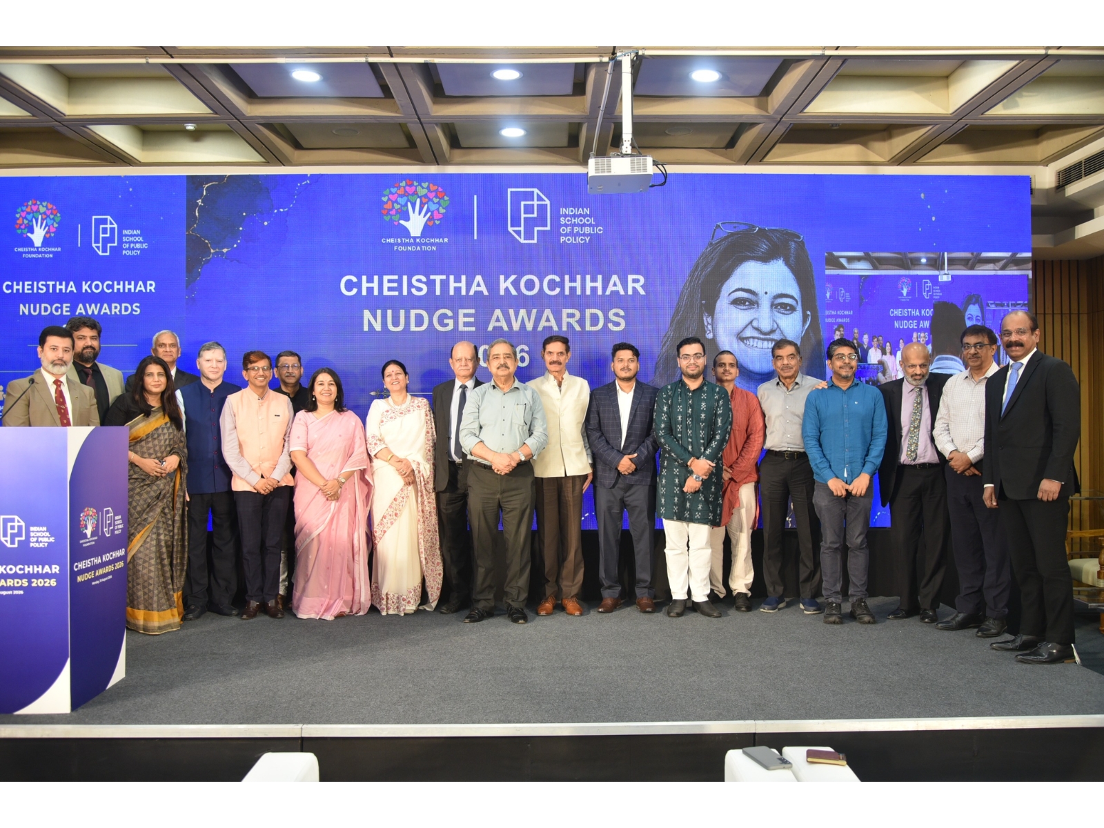 Indian School of Public Policy and Cheistha Kochhar Foundation Celebrate Behavioural Innovation at the Inaugural Cheistha Kochhar Nudge Awards Indian School of Public Policy and Cheistha Kochhar Foundation Celebrate Behavioural Innovation at the Inaugural Cheistha Kochhar Nudge Awards