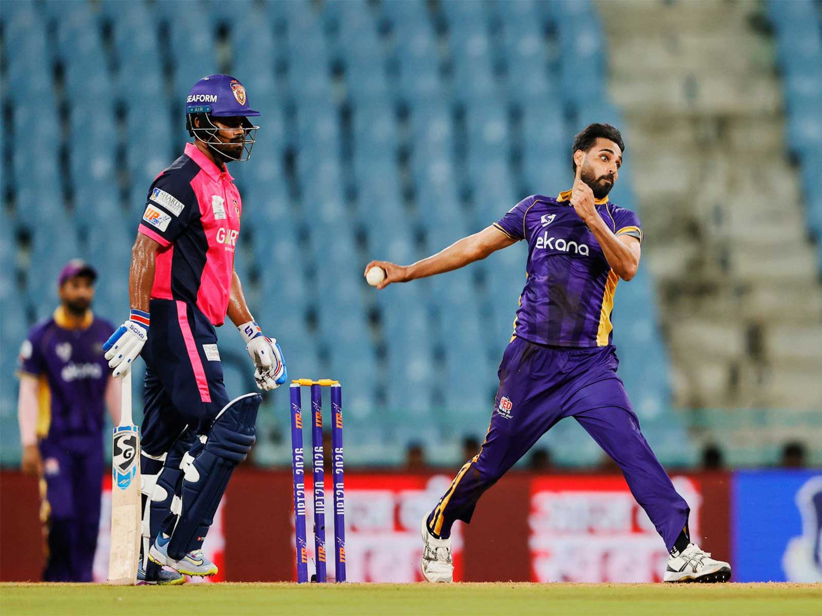 UPT20 League 2026: Gaur Gorakhpur Lions survive spin test to edge Lucknow Falcons in rain-curtailed contest