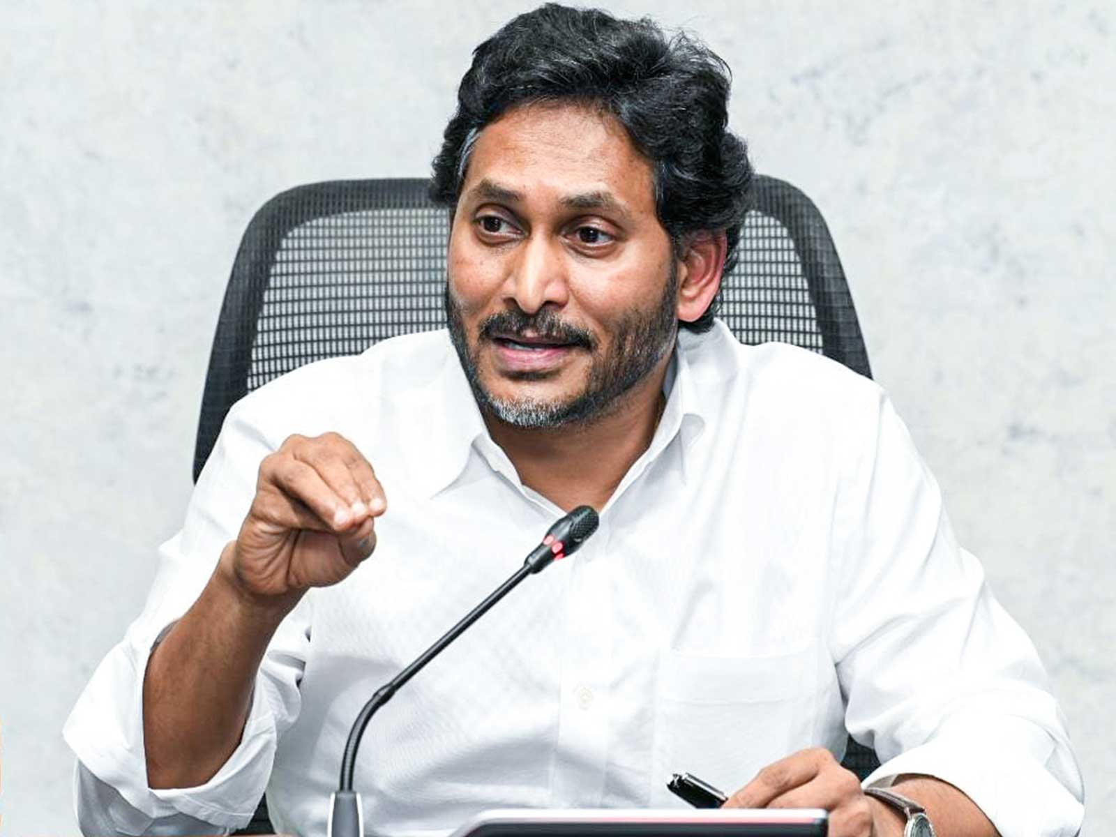 Ganja, liquor found in police vehicle shows Andhra law and order deteriorating: Jagan Reddy