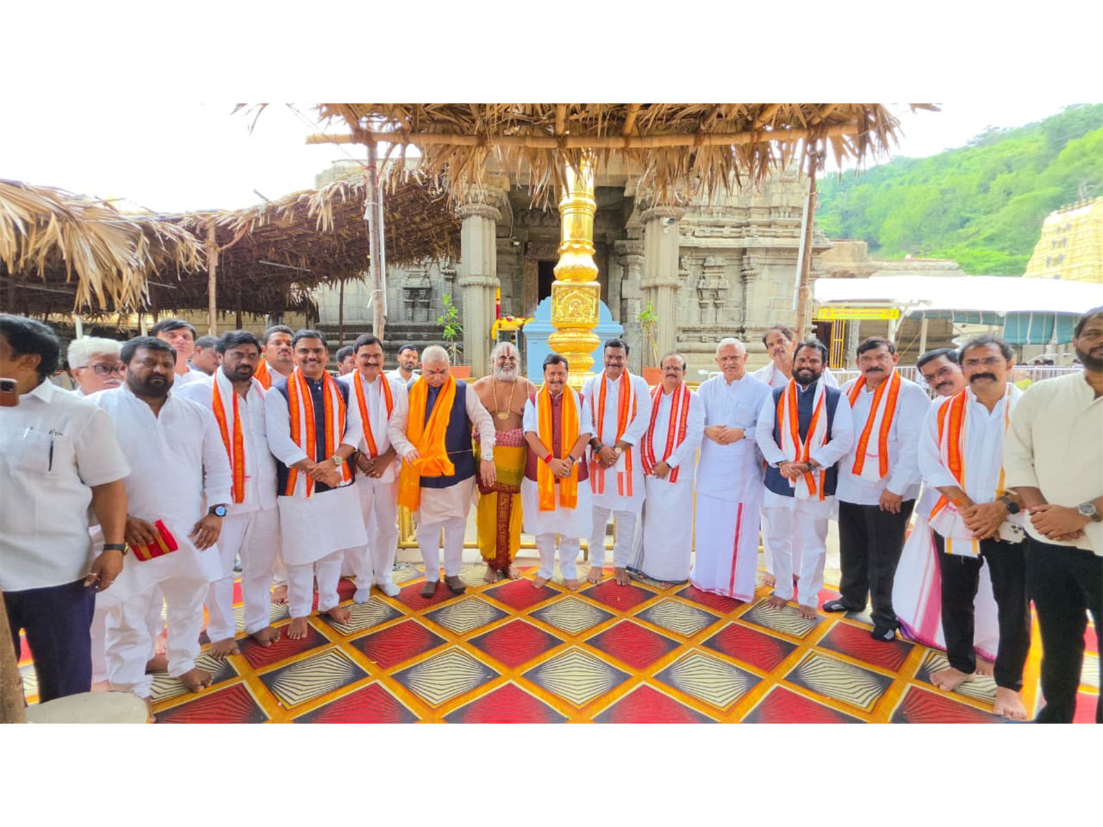 Andhra Pradesh: Nitin Nabin visits Simhachalam Temple ahead of high-level meeting set in Visakhapatnam