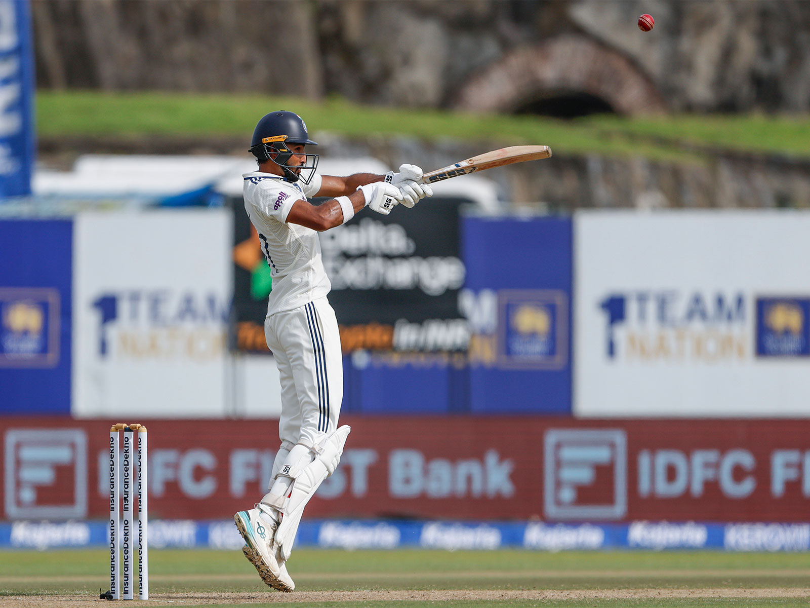 Padikkal falls five runs short of Dravid's all-time Sri Lanka record at Galle