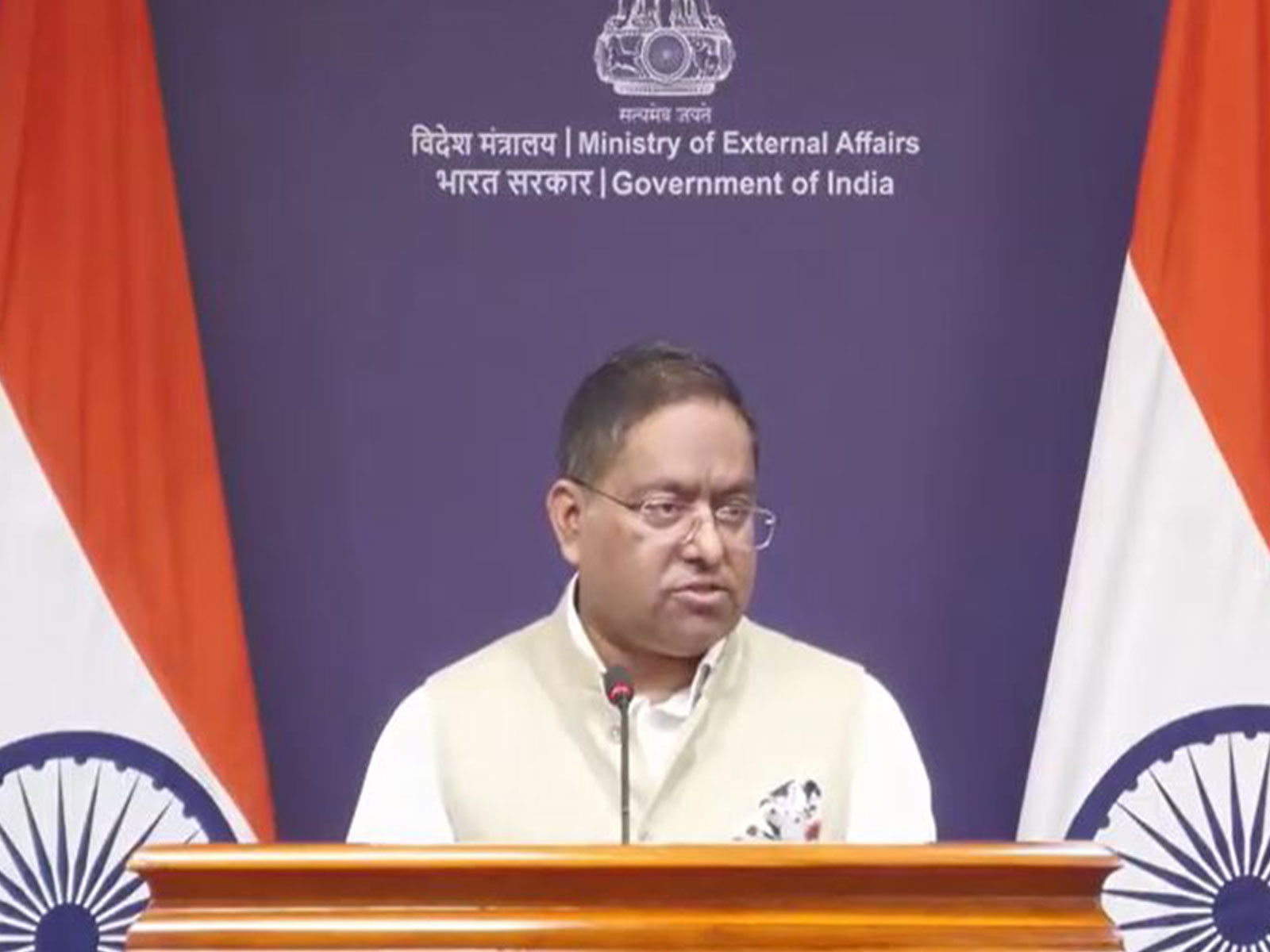In touch with UK High Commission, Foreign Office to ensure his well-being: MEA on Captain Ajay Pant in custody in London
