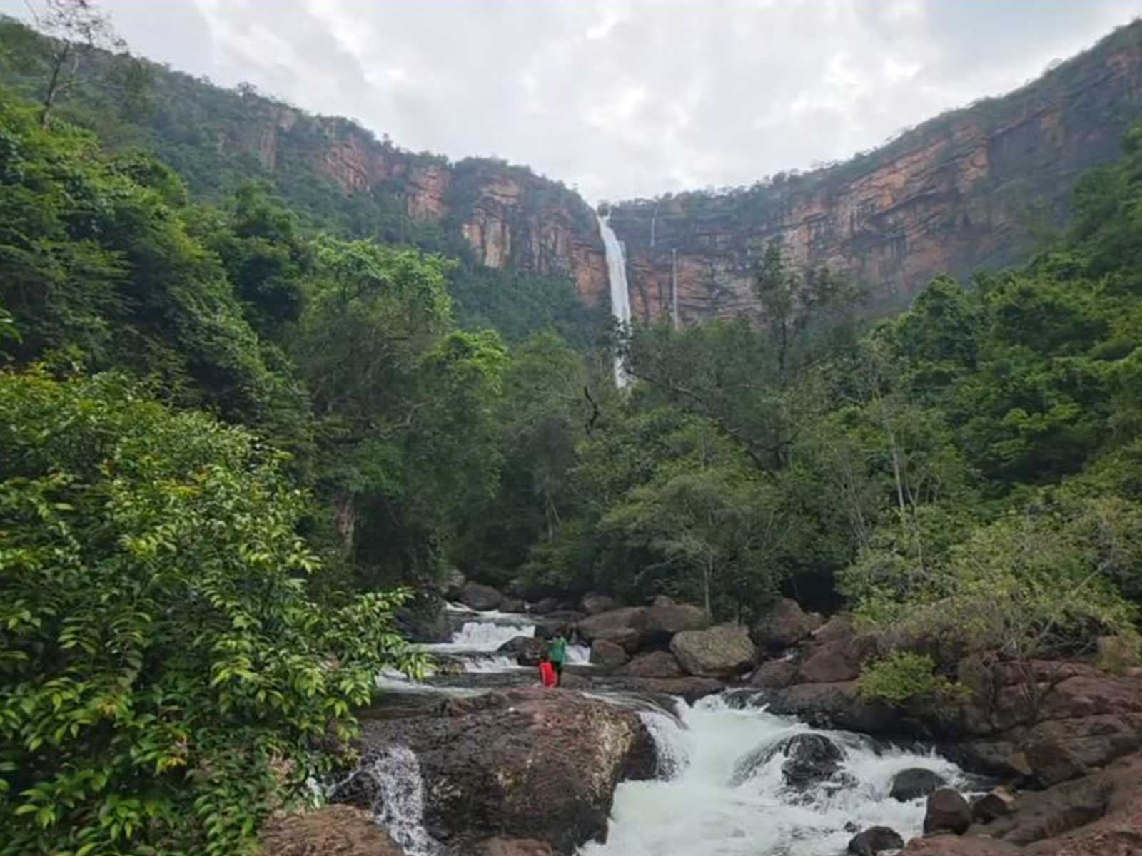 Visual of Nambi Waterfall (Photo/ANI)