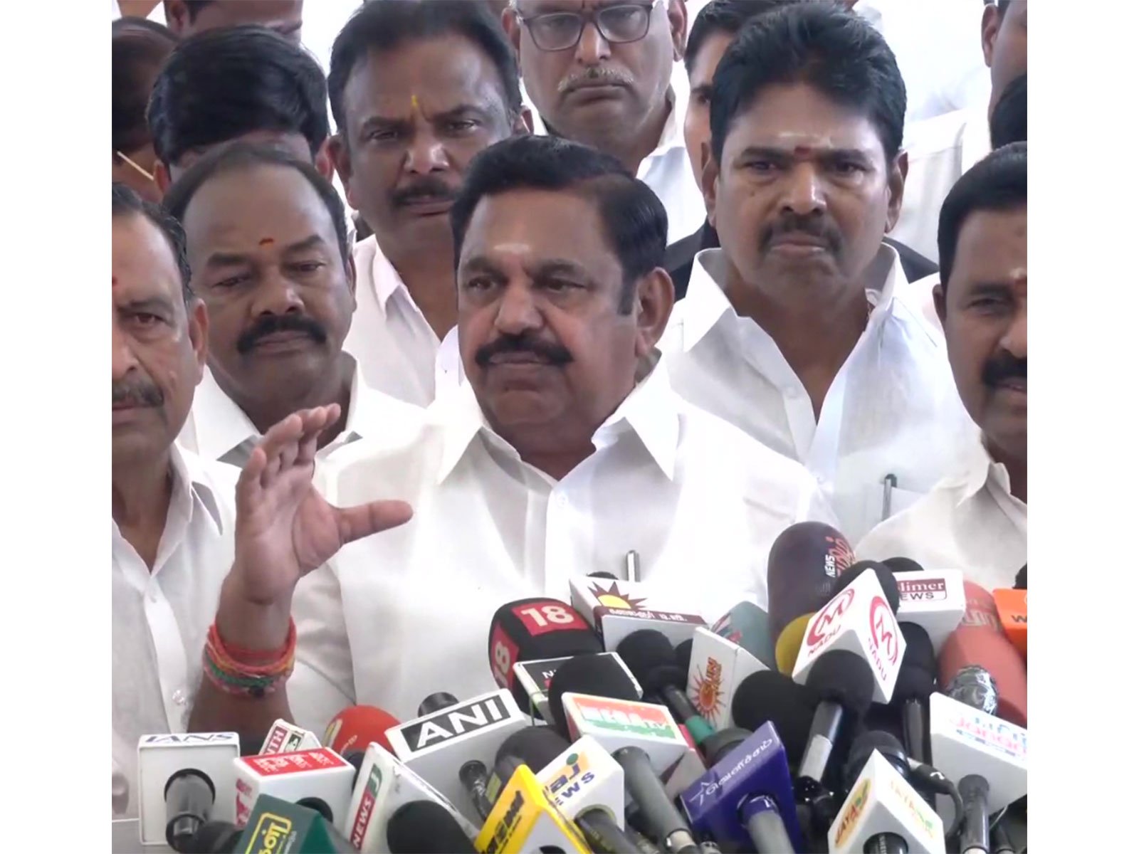 AIADMK MLAs stage walkout from Tamil Nadu Assembly