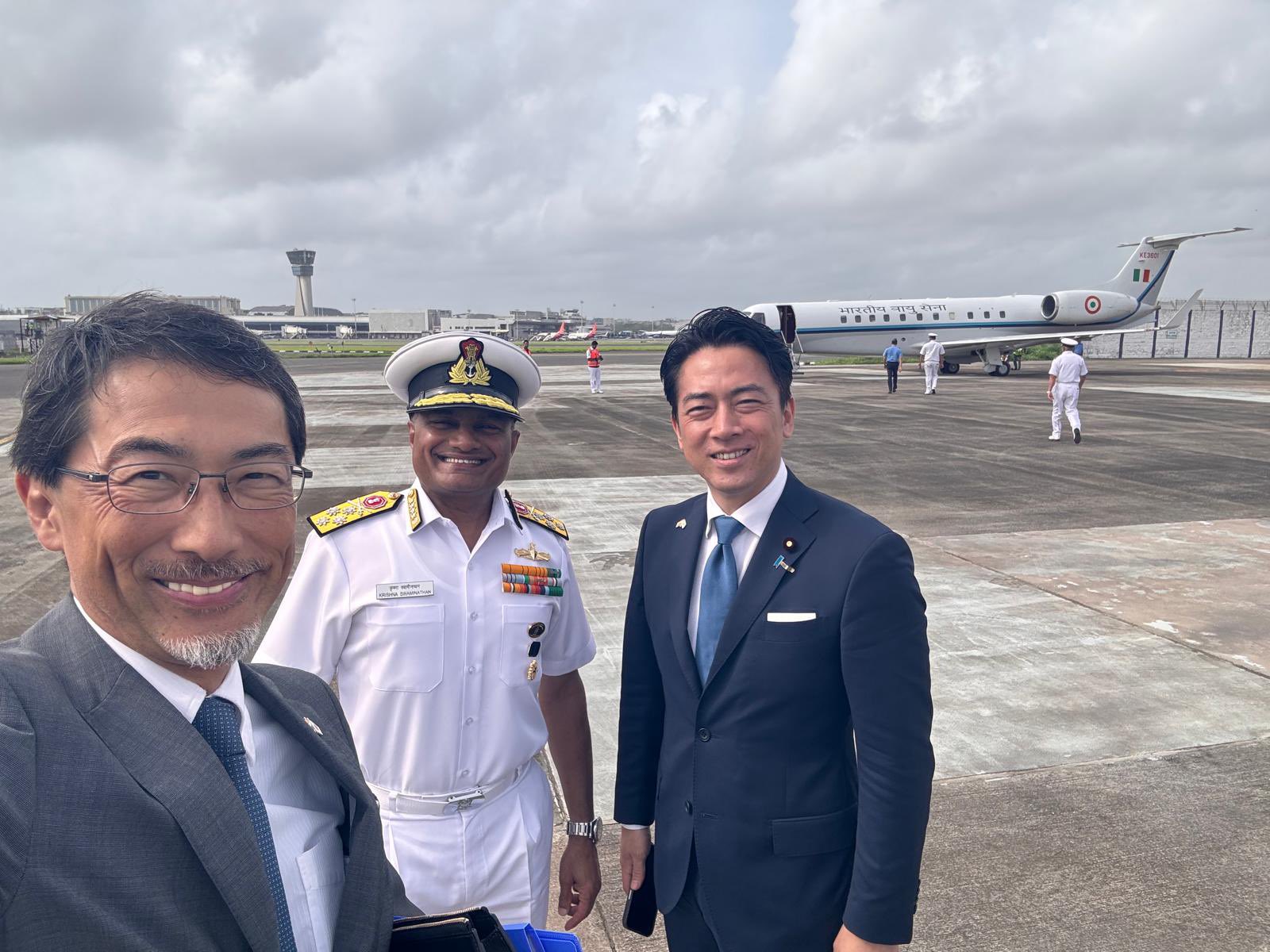 "Had fruitful discussions on advancing maritime cooperation": Japanese envoy welcomes Defence Minister Koizumi to India