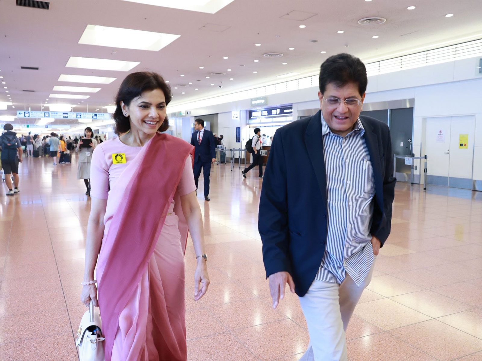 Piyush Goyal lands in Japan (Photo/X_@IndianEmbTokyo) Piyush Goyal lands in Japan (Photo/X_@IndianEmbTokyo)