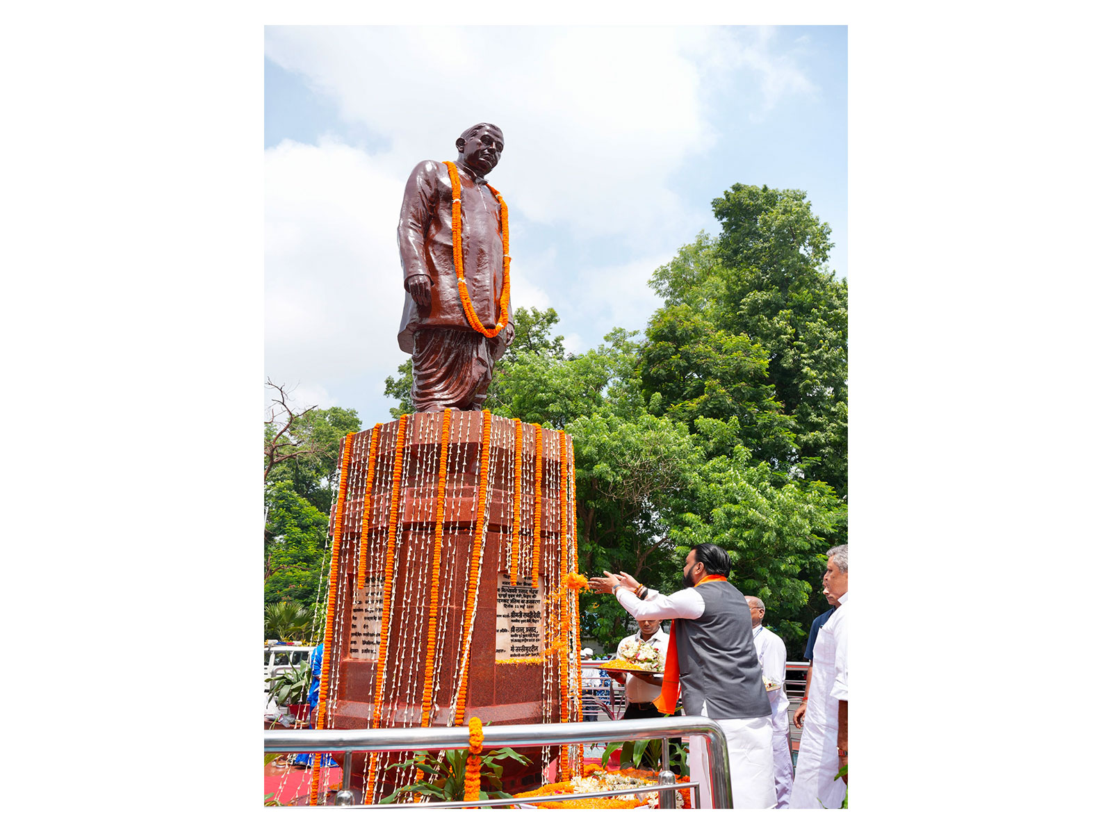 Bihar CM Samrat Choudhary pays tribute to Bindeshwari Prasad Mandal on birth anniversary