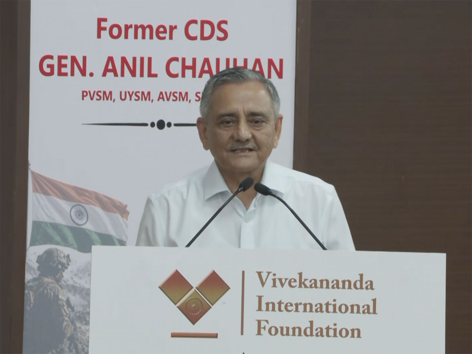 "Politics and war are inseparable": Former CDS General Anil Chauhan outlines strategic dynamic between military options, political objectives