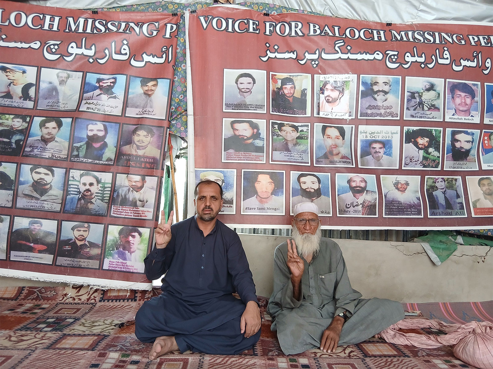 Baloch missing persons' protest camp enters 6,337th day as families seek answers