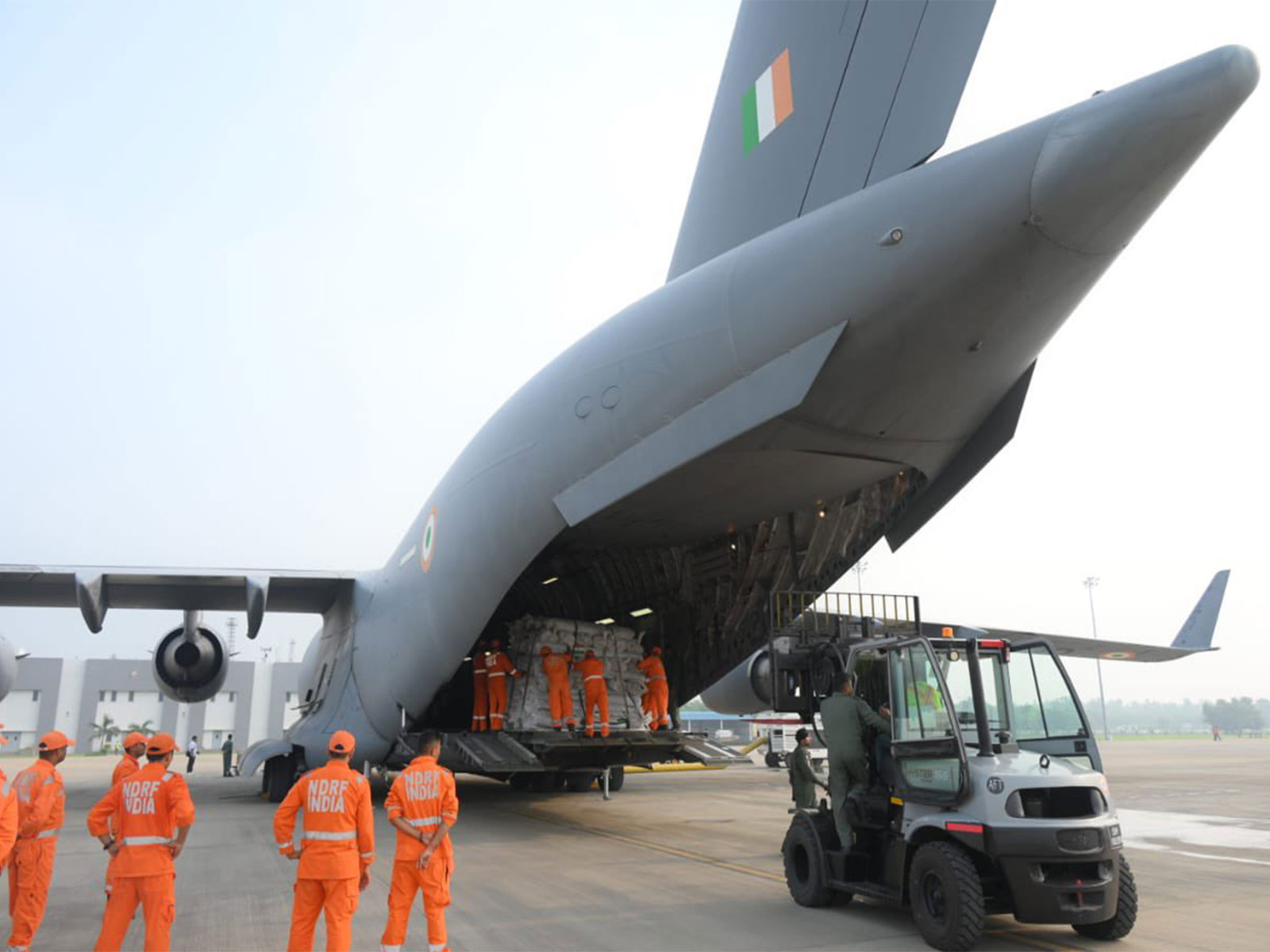 India sends second flight with 37.5 tonnes of relief supplies to flash flood-hit Nepal