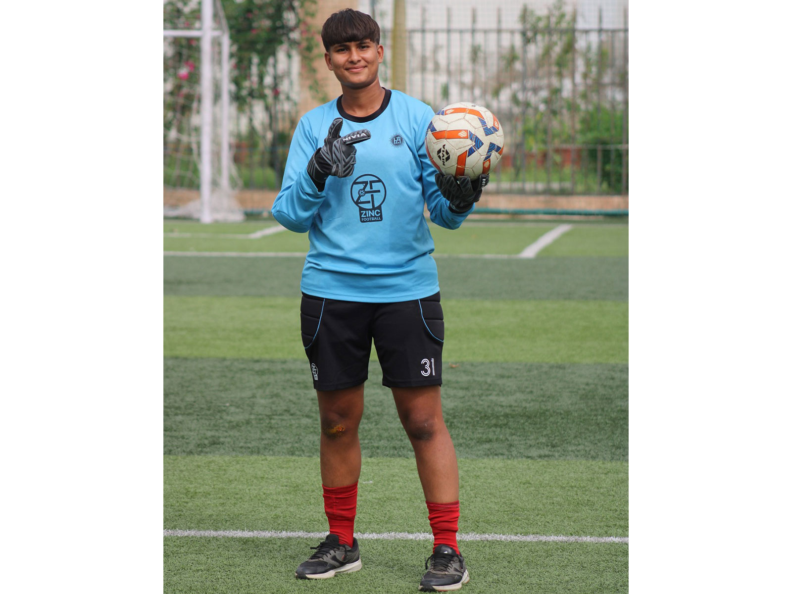 Sonam Ghosh to represent Indian U-17 football team against Uzbekistan