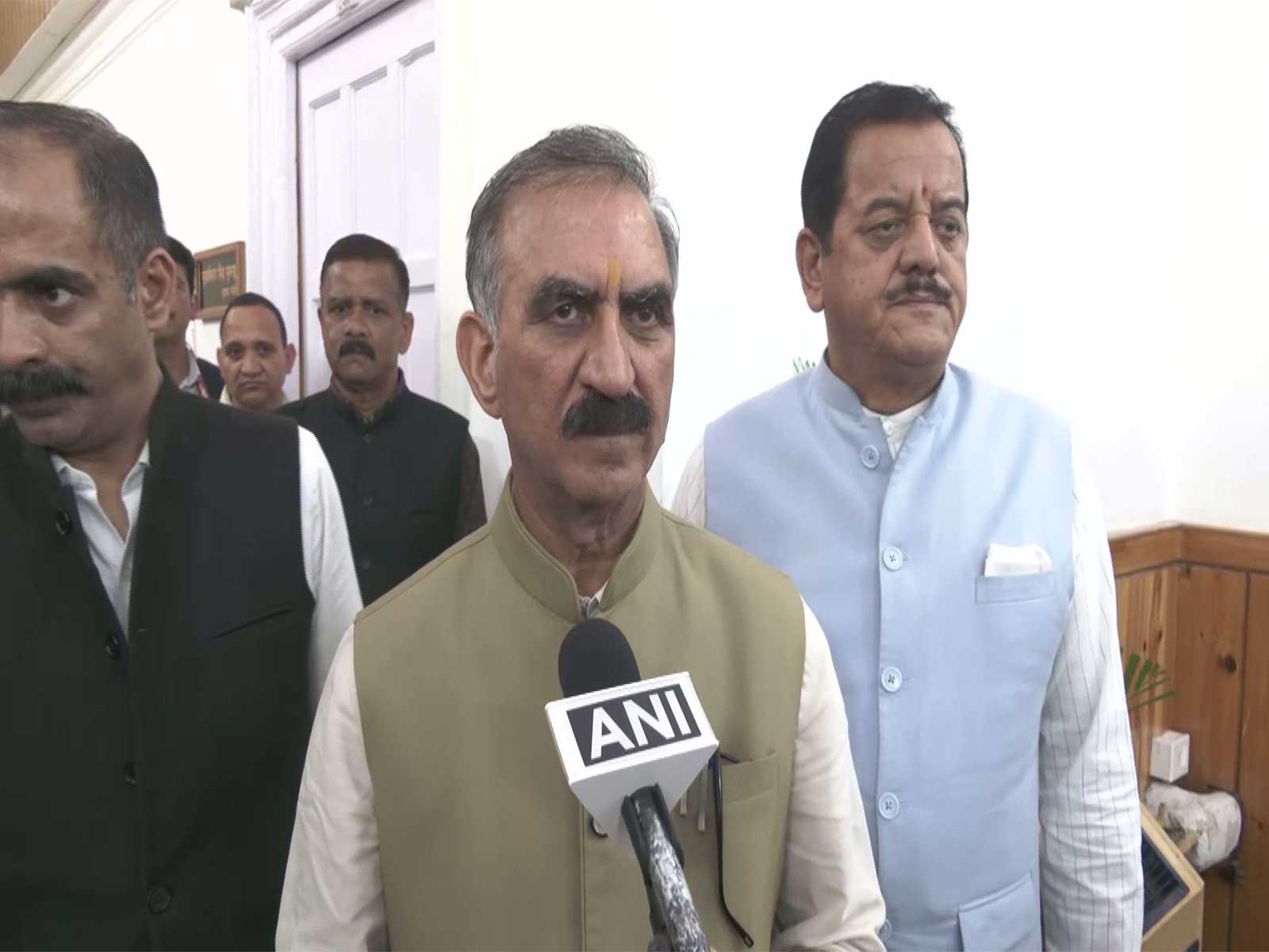 Himachal Pradesh CM Sukhvinder Singh Sukhu (Photo/ANI) Himachal Pradesh CM Sukhvinder Singh Sukhu (Photo/ANI)