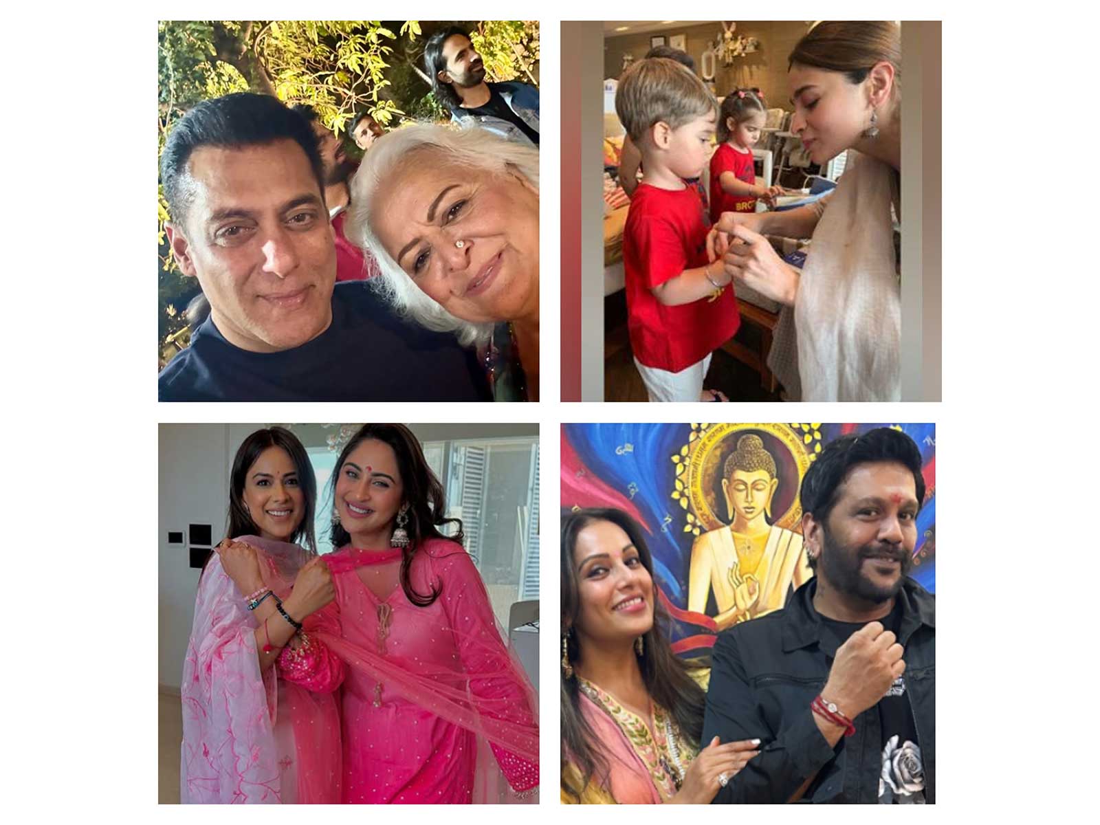 Salman-Bina Kak(Image source: Bina's Instagram), Alia-Yash (Image source: Karan Johar's Instagram), Nia-Krystle (Image source: Nia's Instagra), Bipash-Rocky (Image source: Bipasha's Instagram) Salman-Bina Kak(Image source: Bina's Instagram), Alia-Yash (Image source: Karan Johar's Instagram), Nia-Krystle (Image source: Nia's Instagra), Bipash-Rocky (Image source: Bipasha's Instagram)
