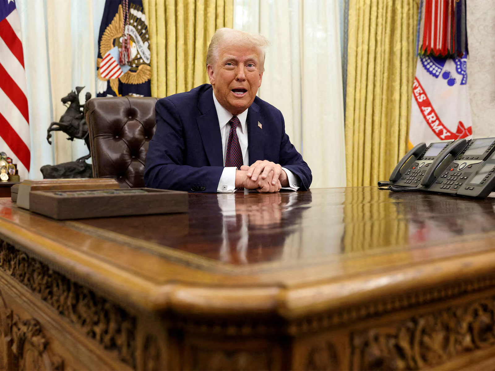 Military action against Iran not over: Trump