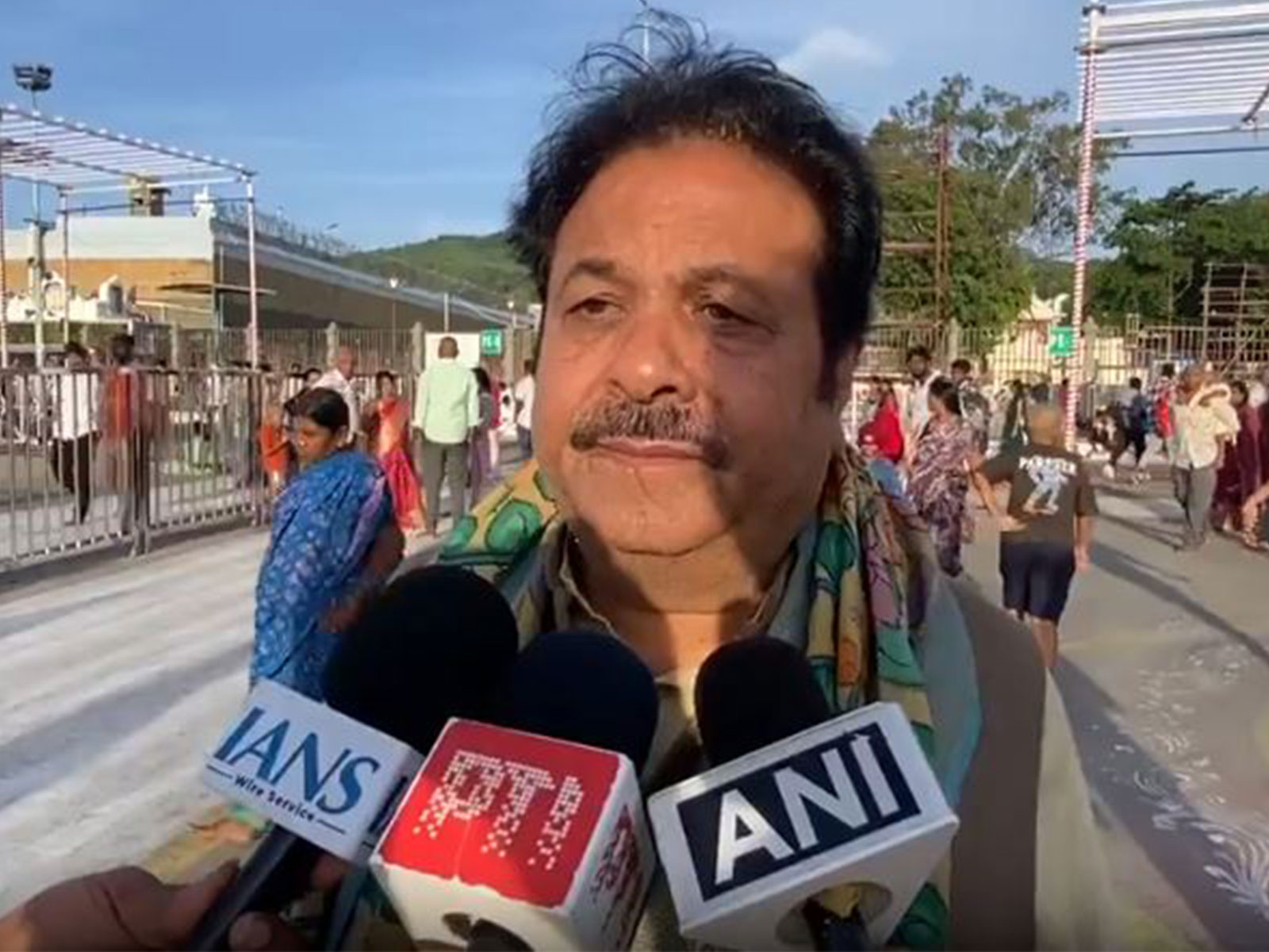 BCCI VP Rajiv Shukla seeks blessings at Tirumala, backs India to win 2027 World Cup