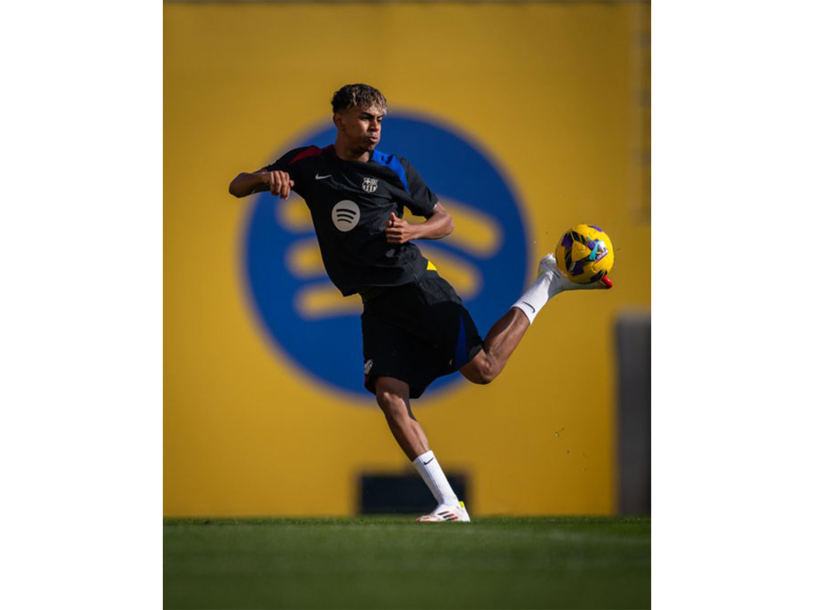 Lamine Yamal. (Photo: @FCBarcelona X) Lamine Yamal. (Photo: @FCBarcelona X)