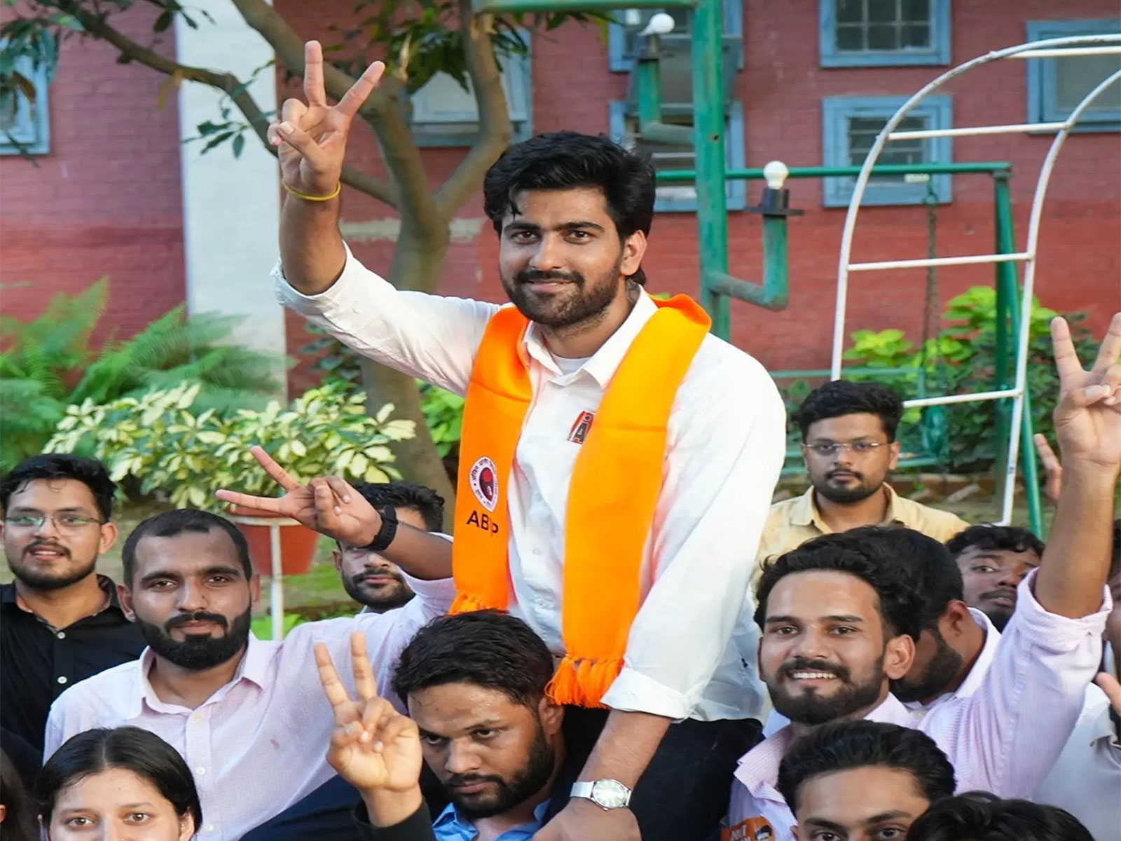 "Testament to faith in nation first ideology": Amit Shah congratulates ABVP on Panjab University win
