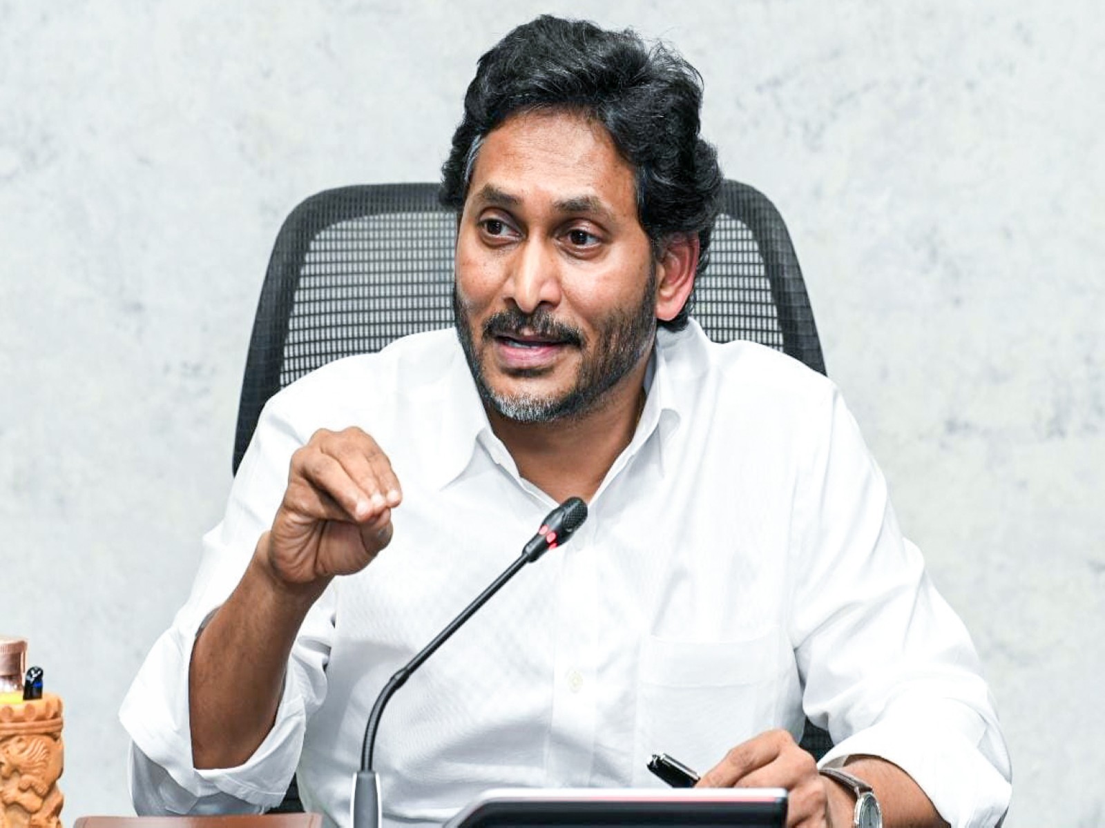 YSR Congress Party president Y.S. Jagan Mohan Reddy (File photo/ ANI)