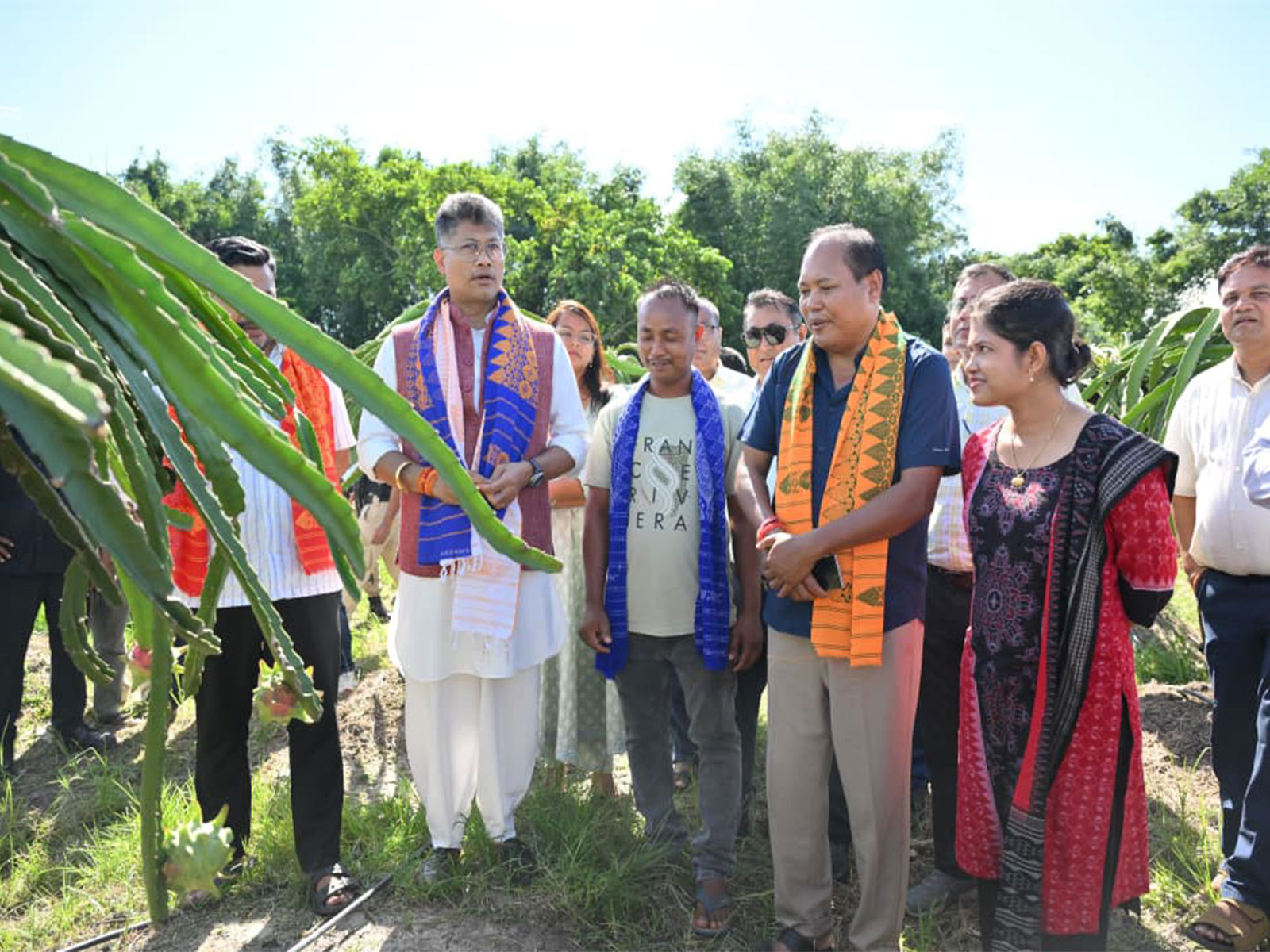 Assam Minister Pijush Hazarika inspects major irrigation projects, Agri-ventures in Tamulpur; announces Rs 70-crore canal project