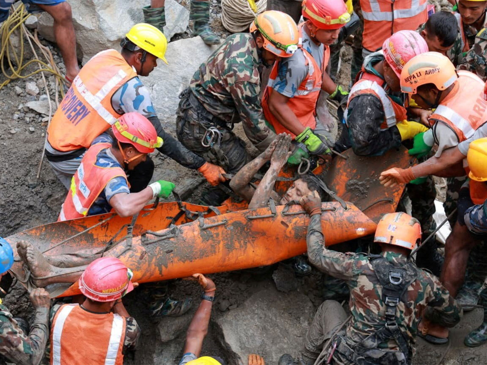 Nepal flash floods: Two people rescued alive from tunnel at Trishuli 3A Hydropower project