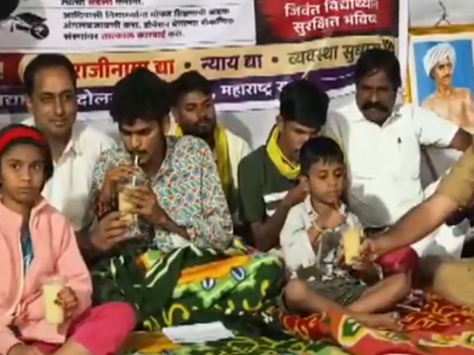 Nashik tribal students call off hunger strike after talks with District Collector