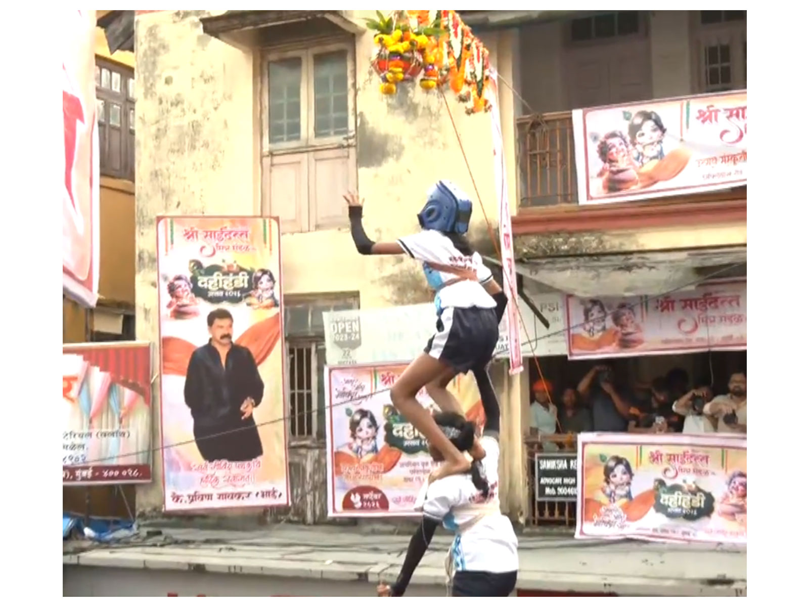 Mumbai's women Govindas break heights, stereotypes this Dahi Handi