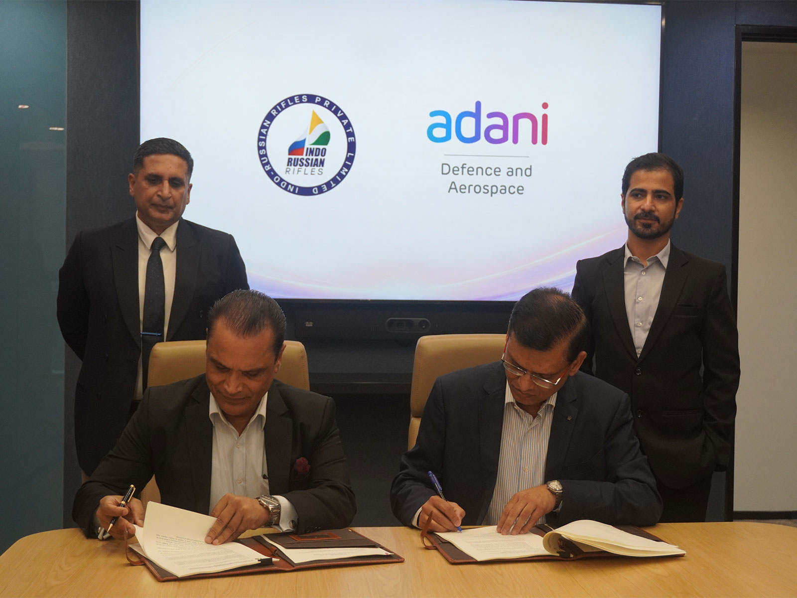 Adani Defence signs five-year ammunition supply pact with IRRPL for AK-203 programme